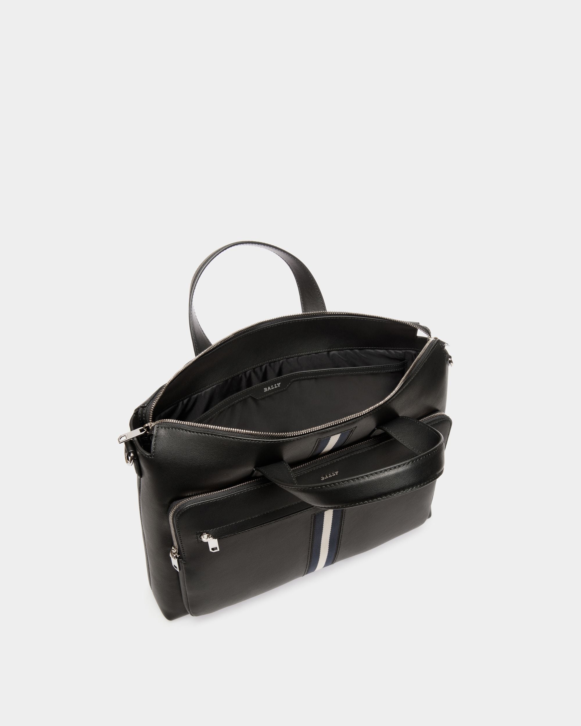 Cartella In Pelle Nera - Uomo - Bally - 04