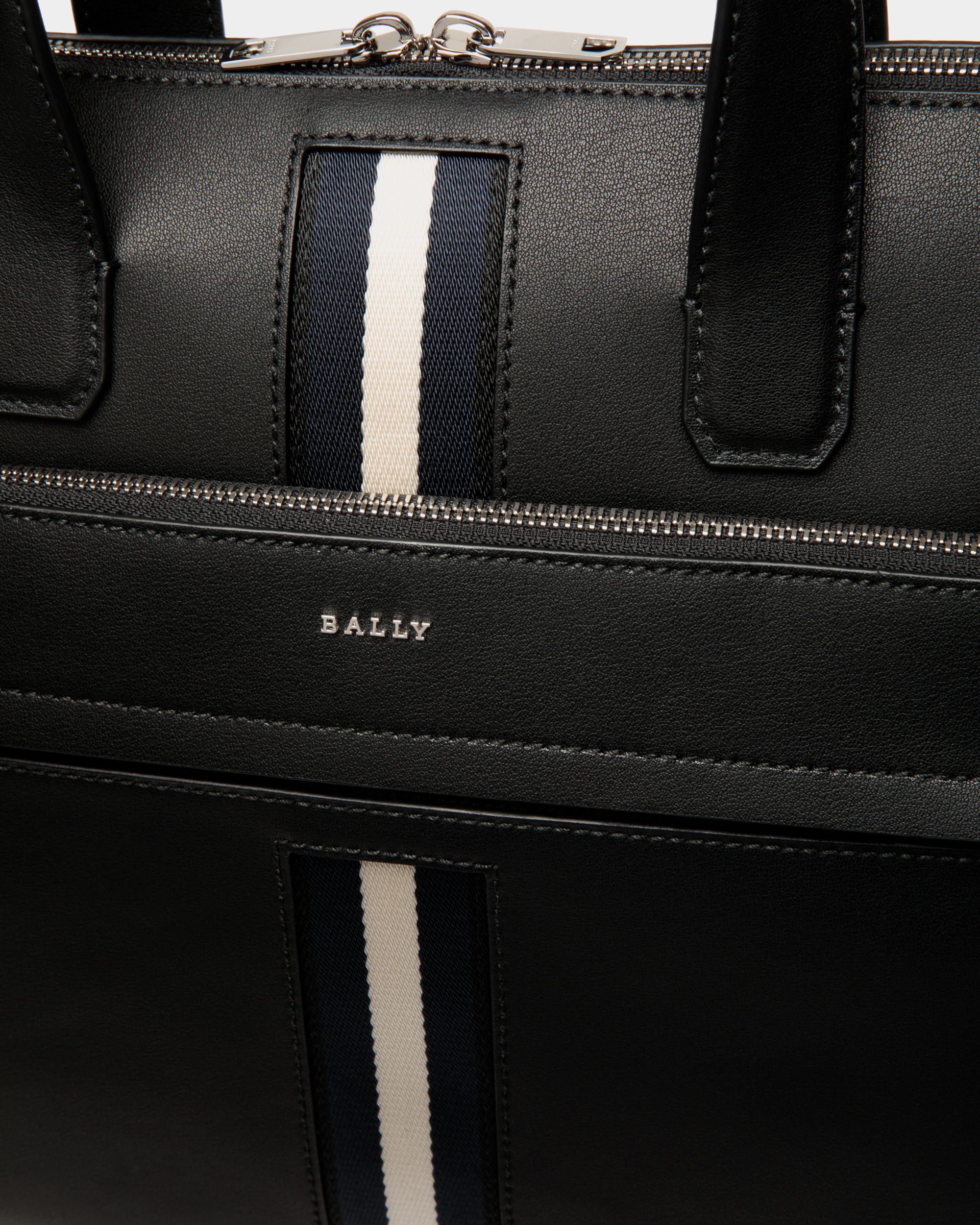 Cartella In Pelle Nera - Uomo - Bally - 05