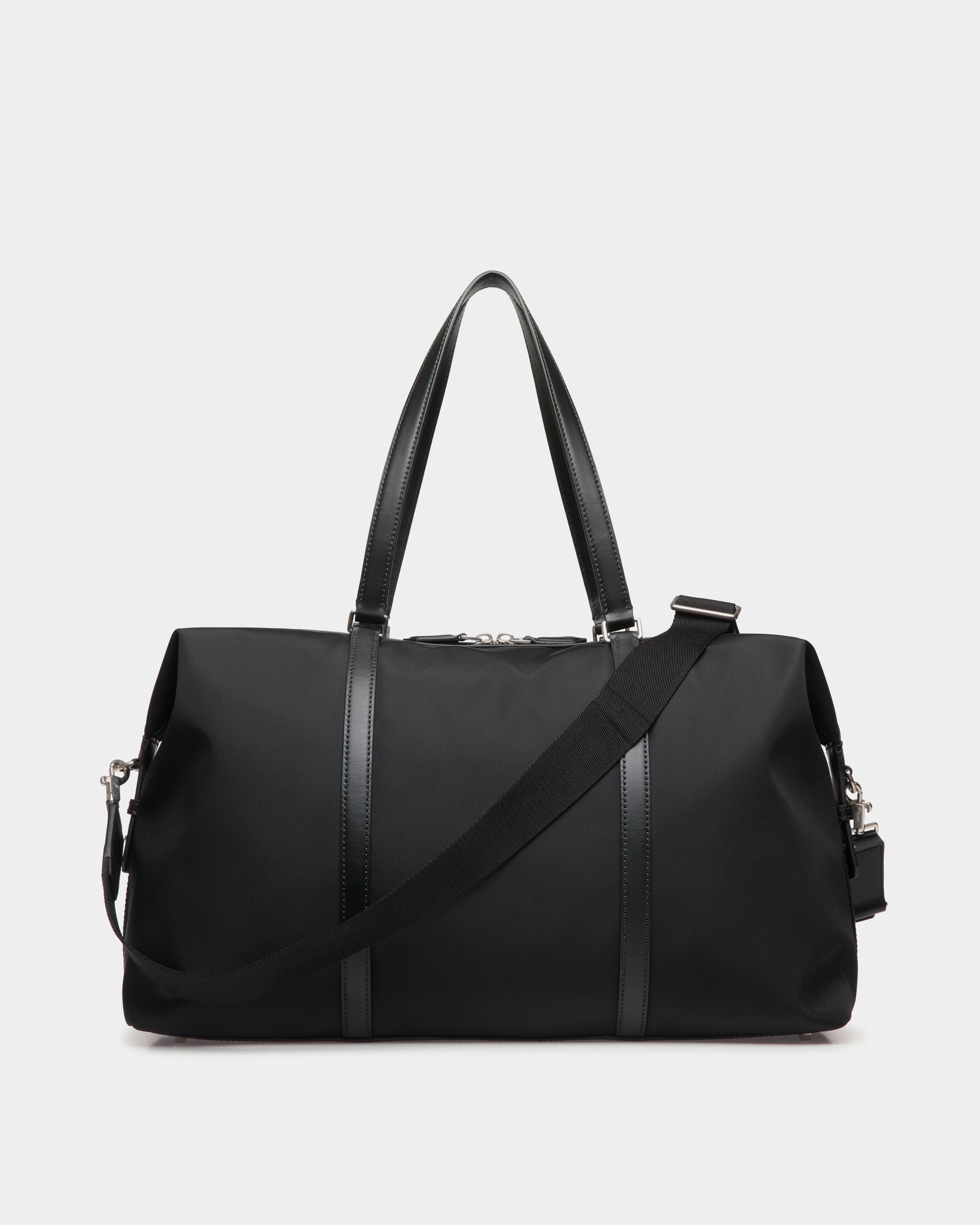 Borsa Weekender Code In Nylon Nero - Uomo - Bally - 03