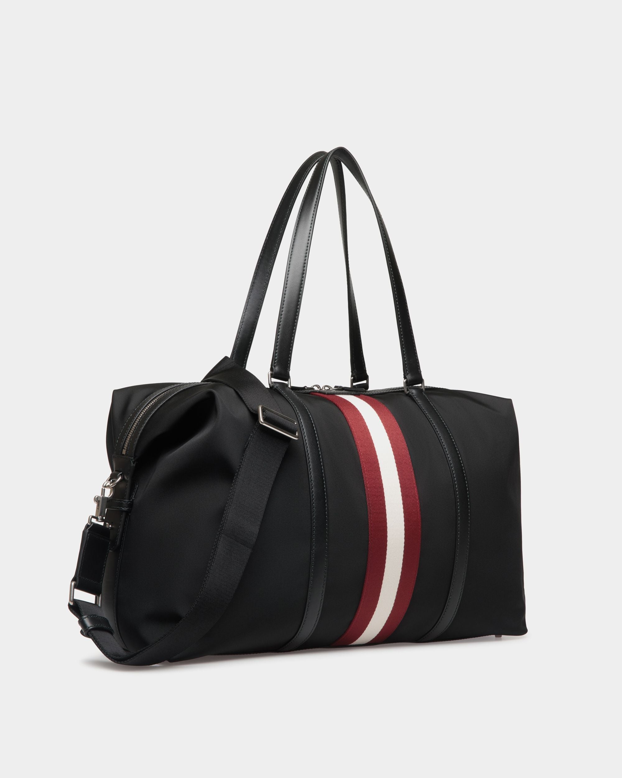 Borsa Weekender Code In Nylon Nero - Uomo - Bally - 04