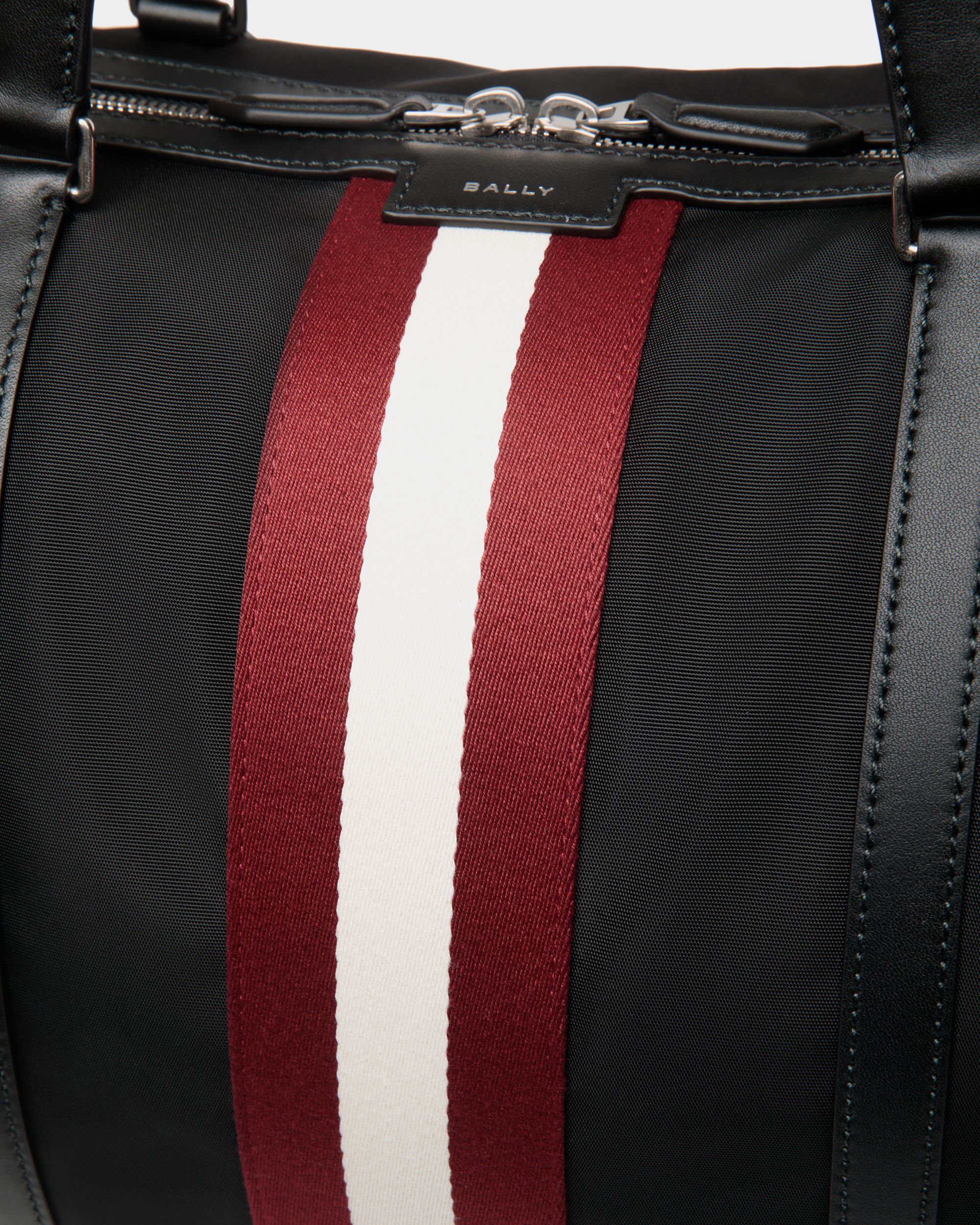 Borsa Weekender Code In Nylon Nero - Uomo - Bally - 06