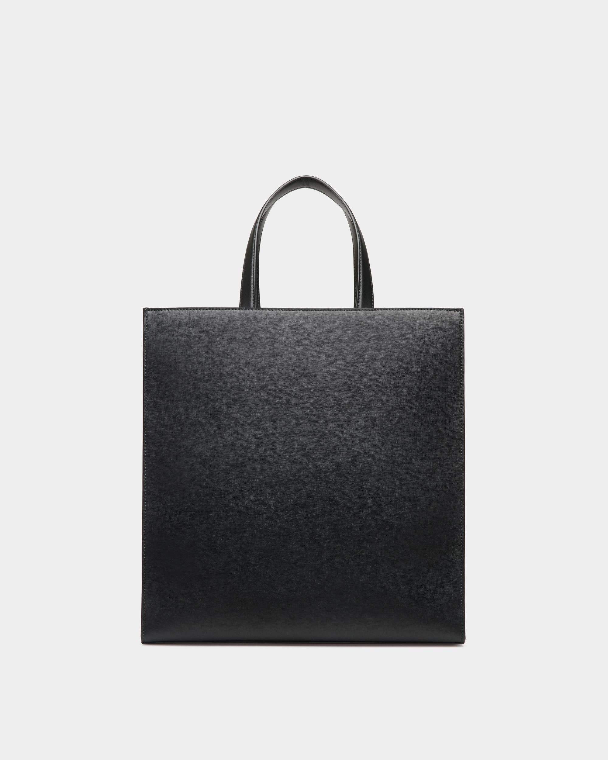 Tote Bag Mythos In Pelle Riciclata Nera - Uomo - Bally - 02