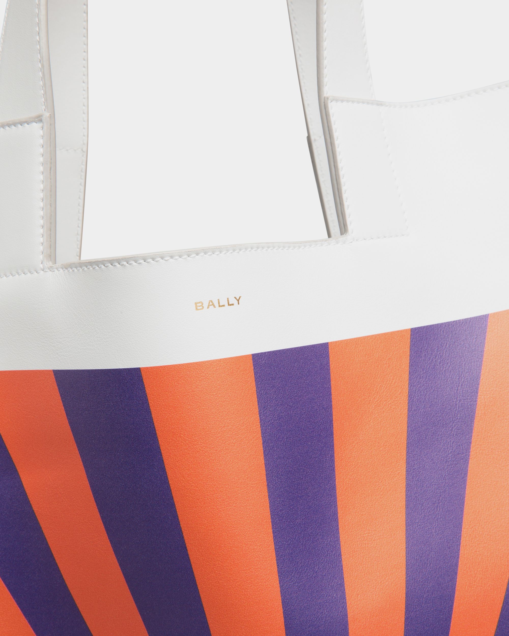 Sac Cabas Easy Bally En Cuir Imprimé Monte Verità - Homme - Bally - 04
