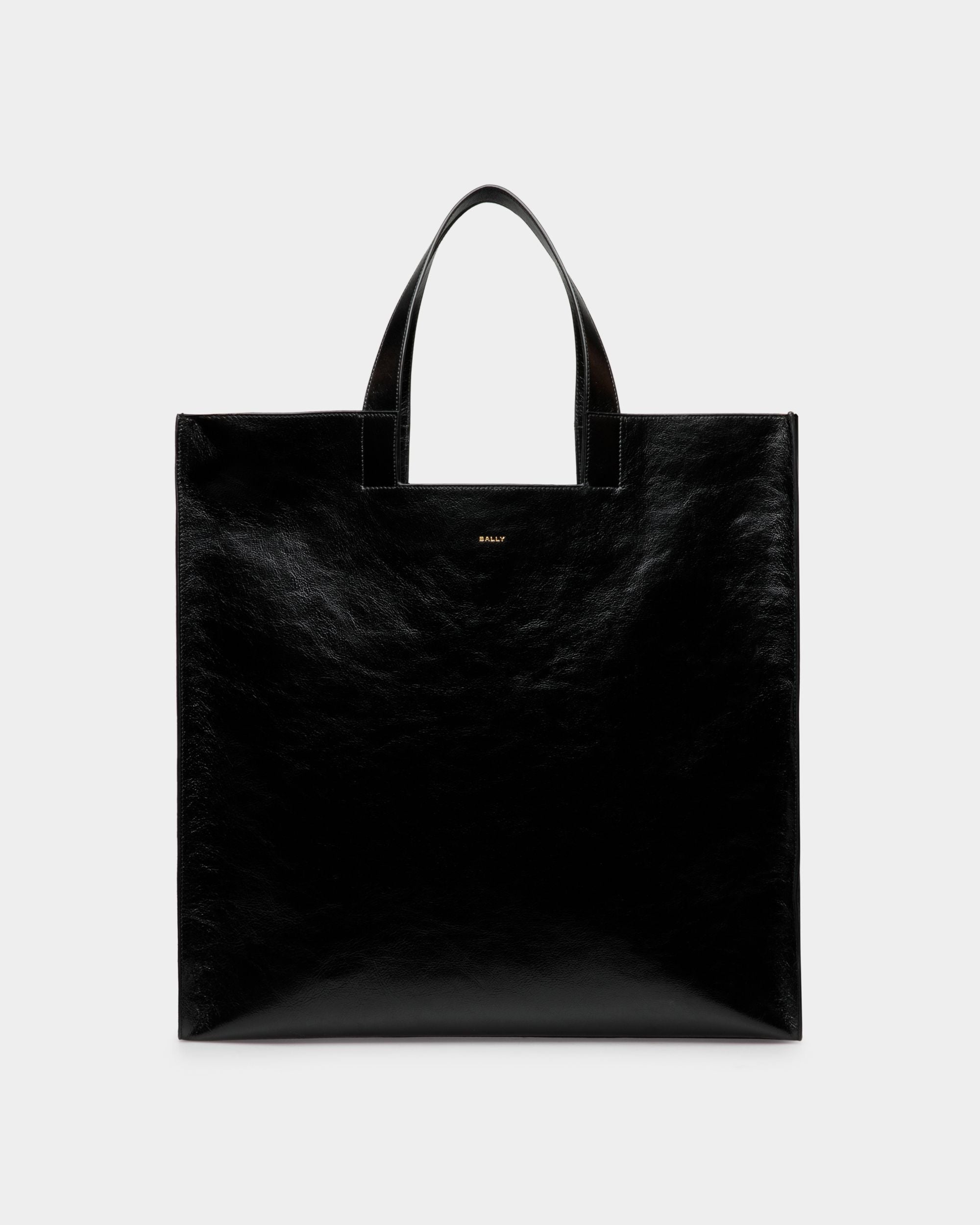 Easy Bally Tote in Black Leather - Men's - Bally - 01