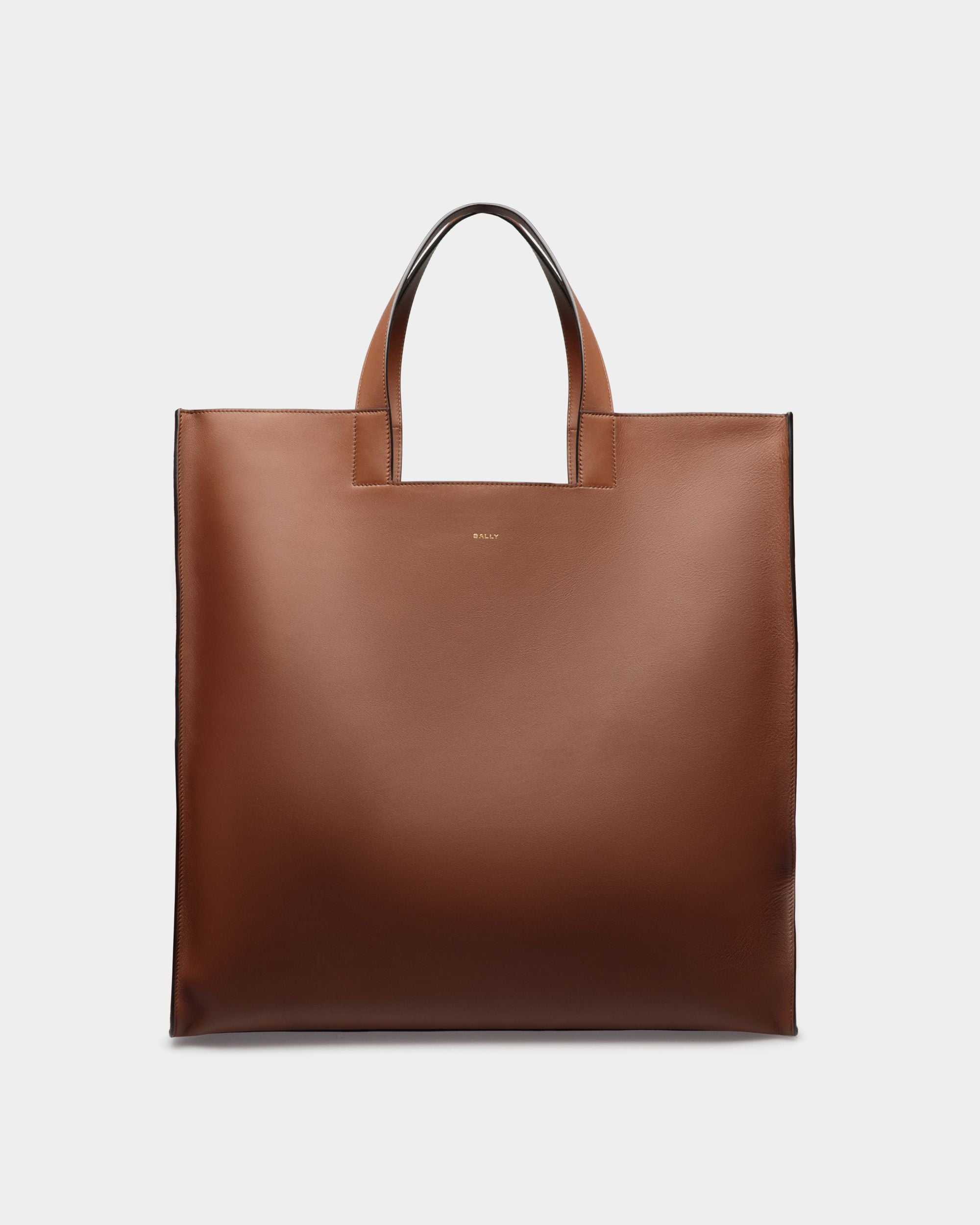 Easy Bally Tragetasche Aus Leder In Braun - Herren - Bally - 01