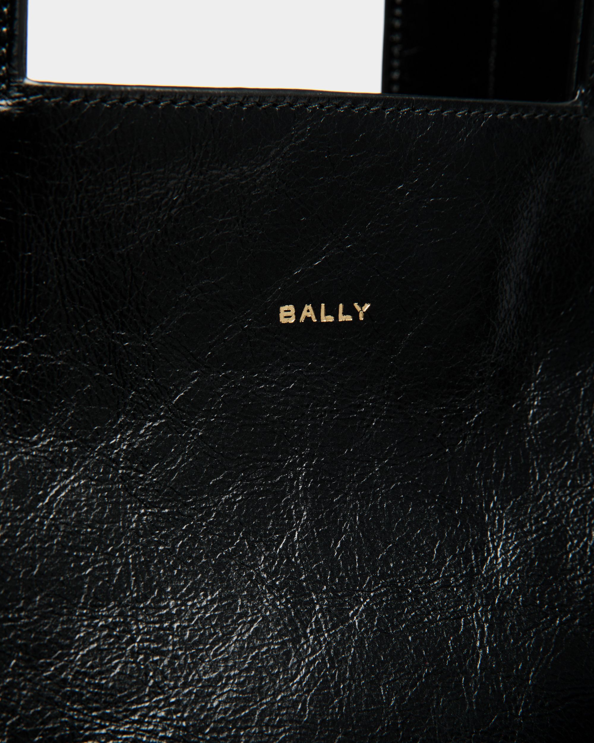 Easy Bally Tragetasche Aus Leder In Schwarz - Herren - Bally - 05