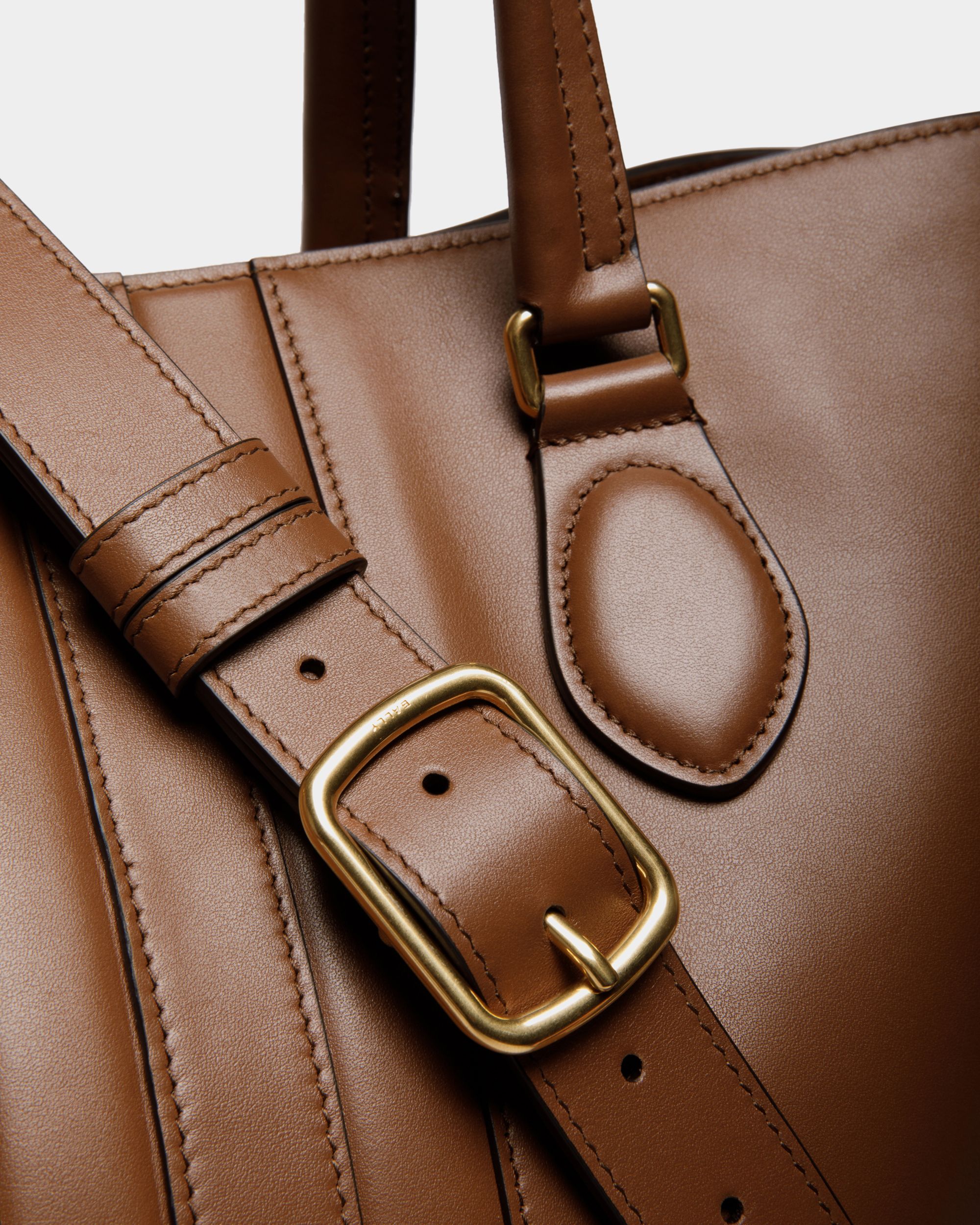 Tote Bag Beckett In Pelle Marrone - Uomo - Bally - 04
