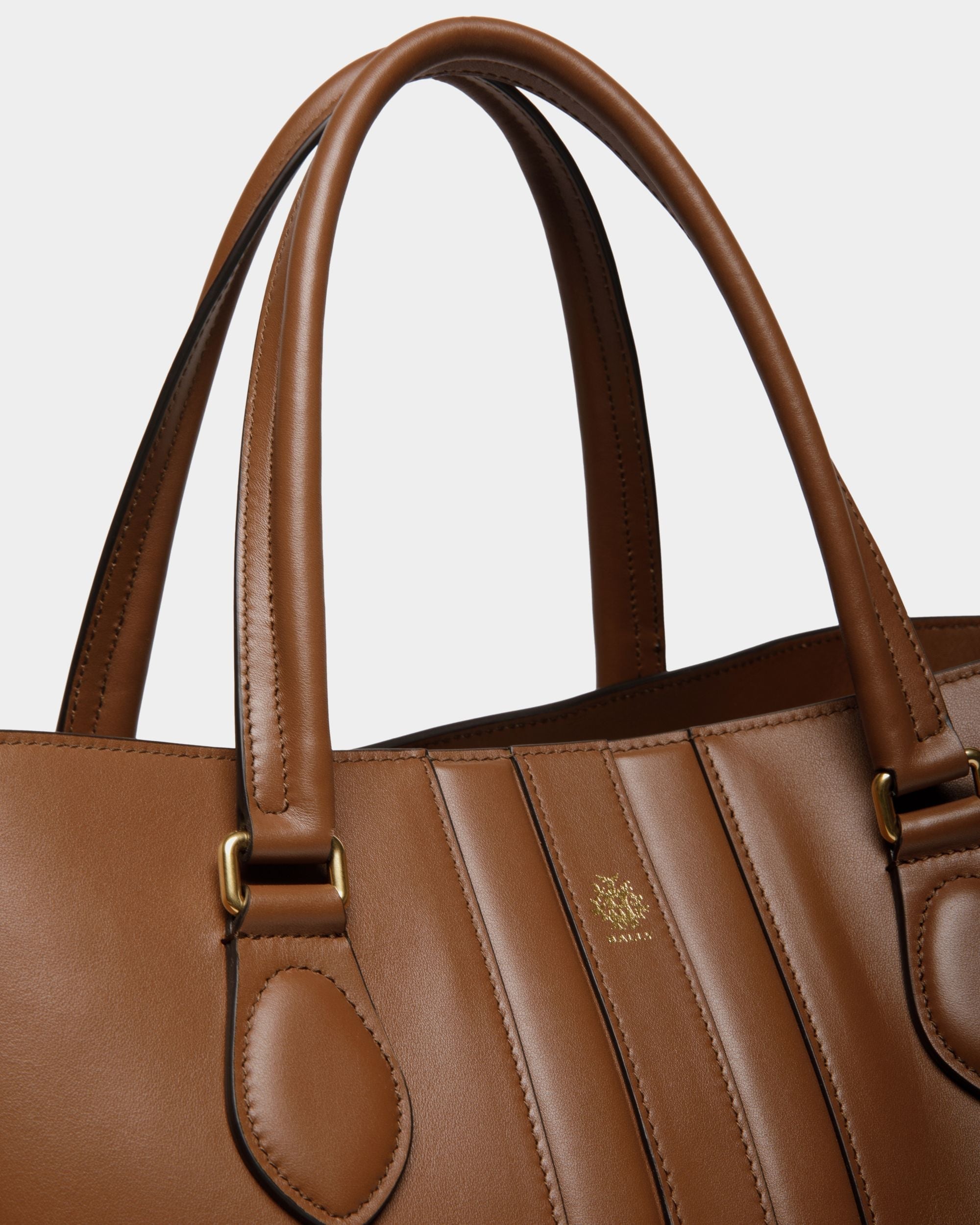 Beckett Tragetasche Aus Leder In Braun - Herren - Bally - 05
