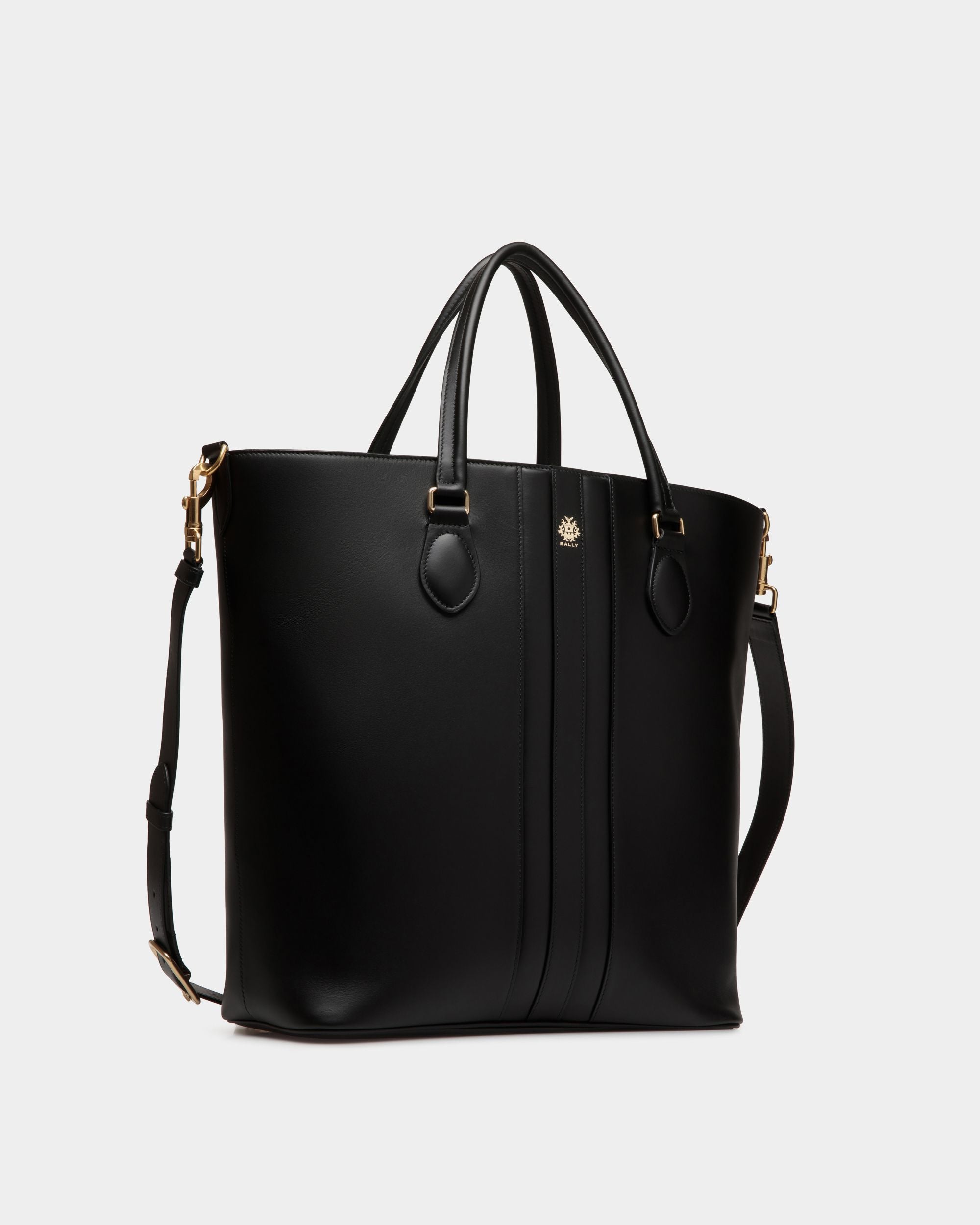 Beckett Tote In Black Leather - Herren - Bally - 03