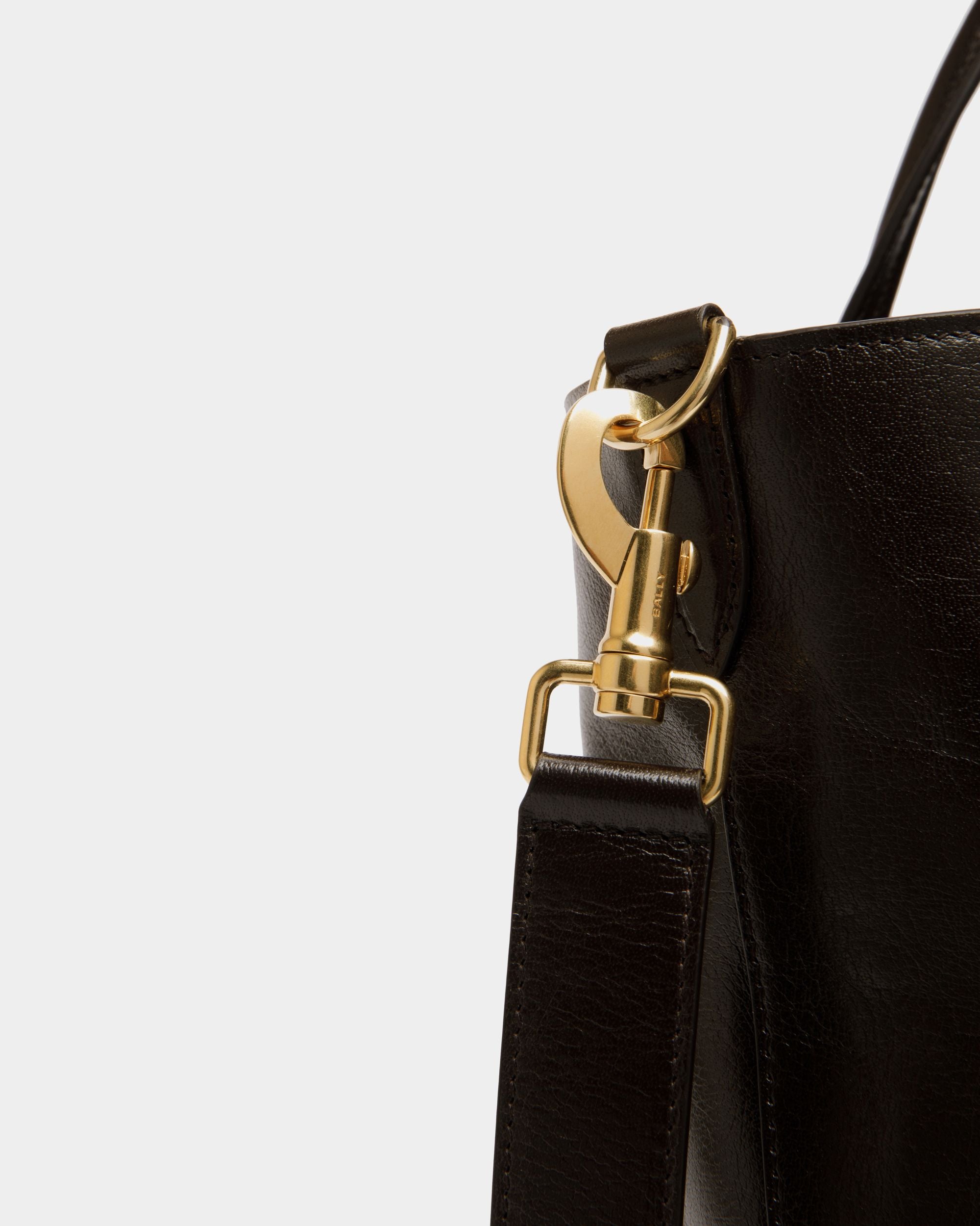 Beckett Tote in Ebano Leather - Men's - Bally - 05