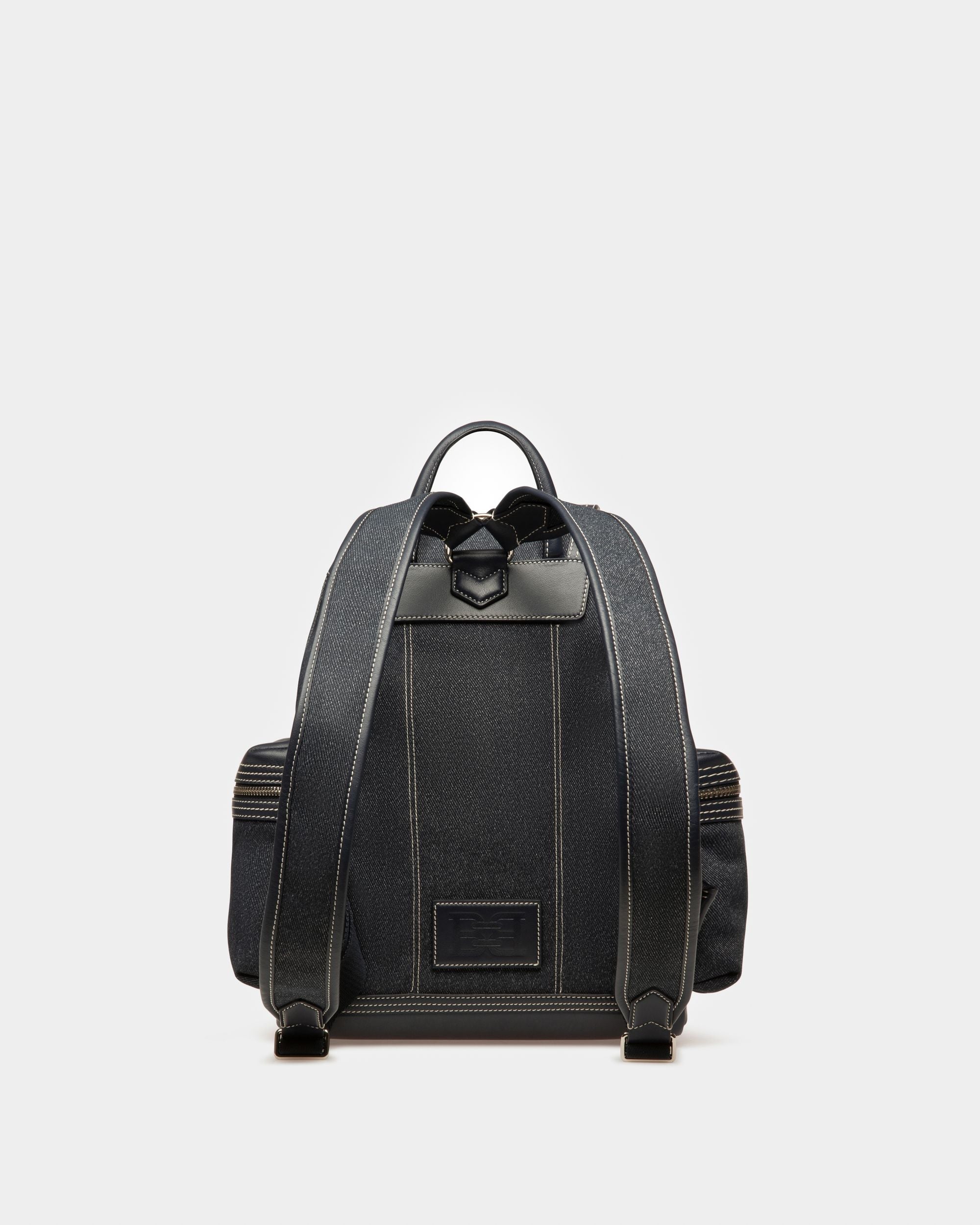 Cliford Small Rucksack Aus Marineblauem Nylonmischgewebe - Herren - Bally - 02
