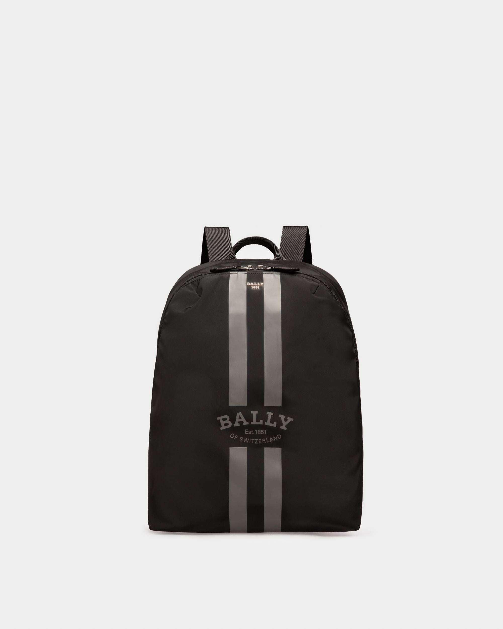 Sac À Dos Bally Escape Repliable En Nylon Noir - Homme - Bally - 01