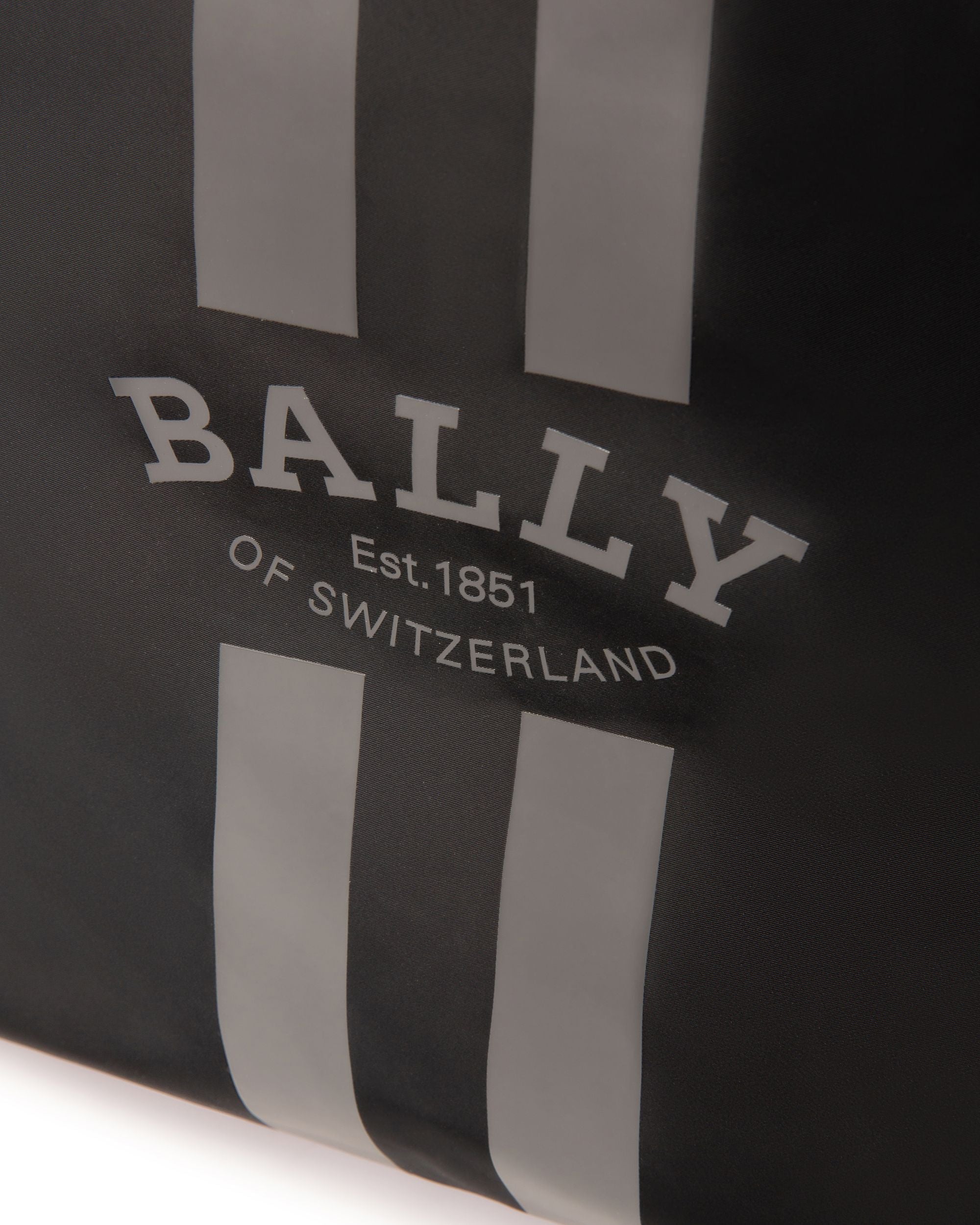 Sac À Dos Bally Escape Repliable En Nylon Noir - Homme - Bally - 04