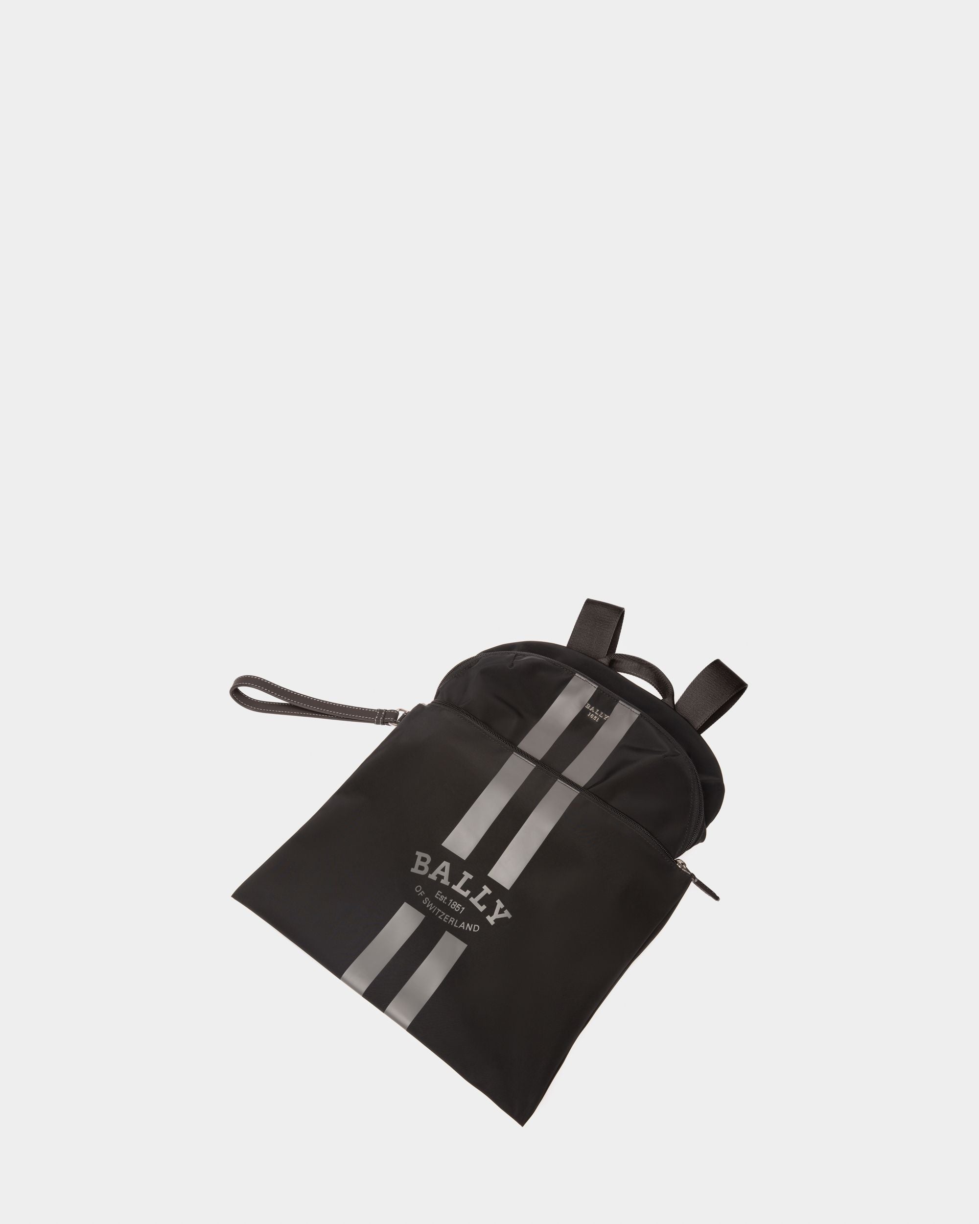 Sac À Dos Bally Escape Repliable En Nylon Noir - Homme - Bally - 05
