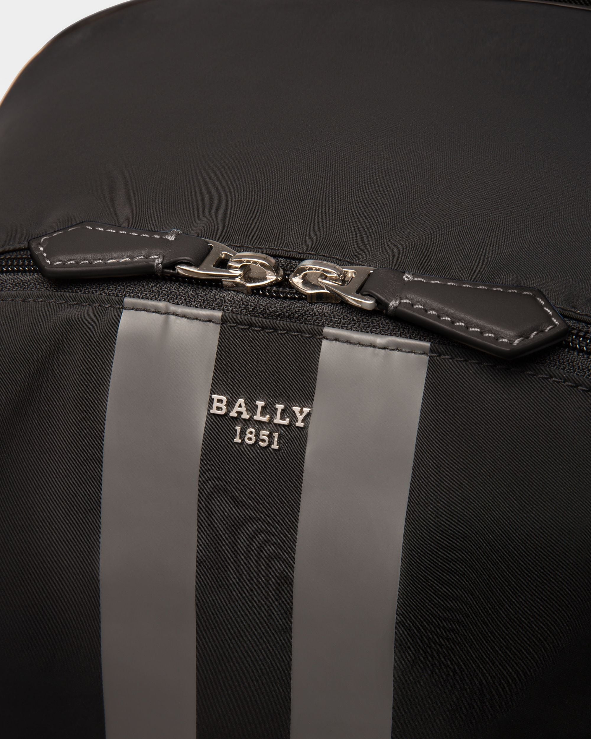 Sac À Dos Bally Escape Repliable En Nylon Noir - Homme - Bally - 06