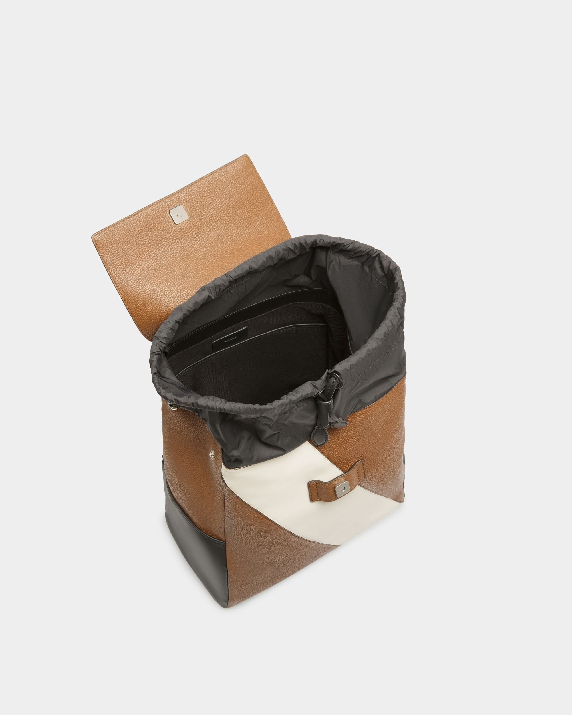Zaino Lago In Pelle Marrone - Uomo - Bally - 05