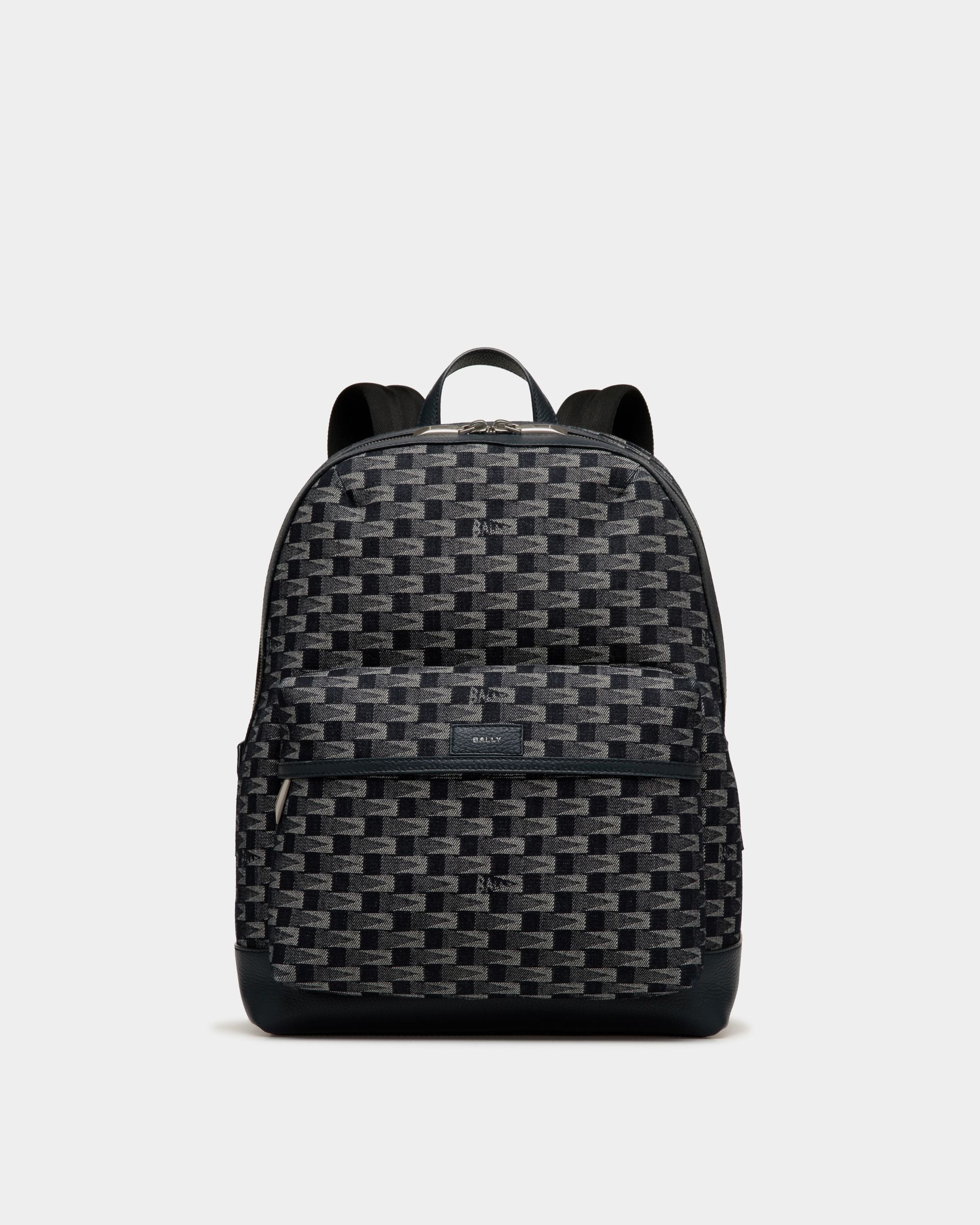 Zaino Pennant In Tessuto Denim - Uomo - Bally - 01