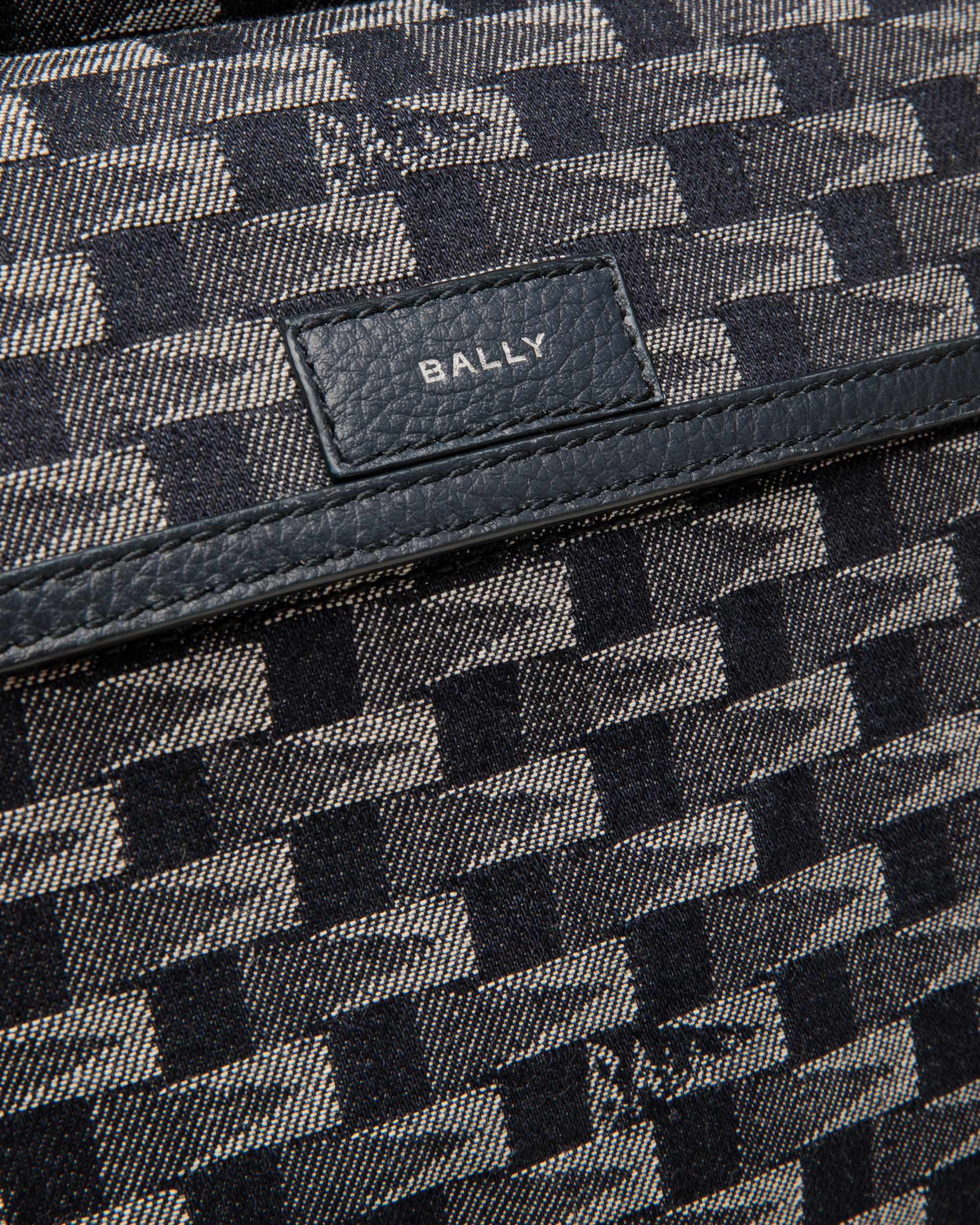 Zaino Pennant In Tessuto Denim - Uomo - Bally - 05