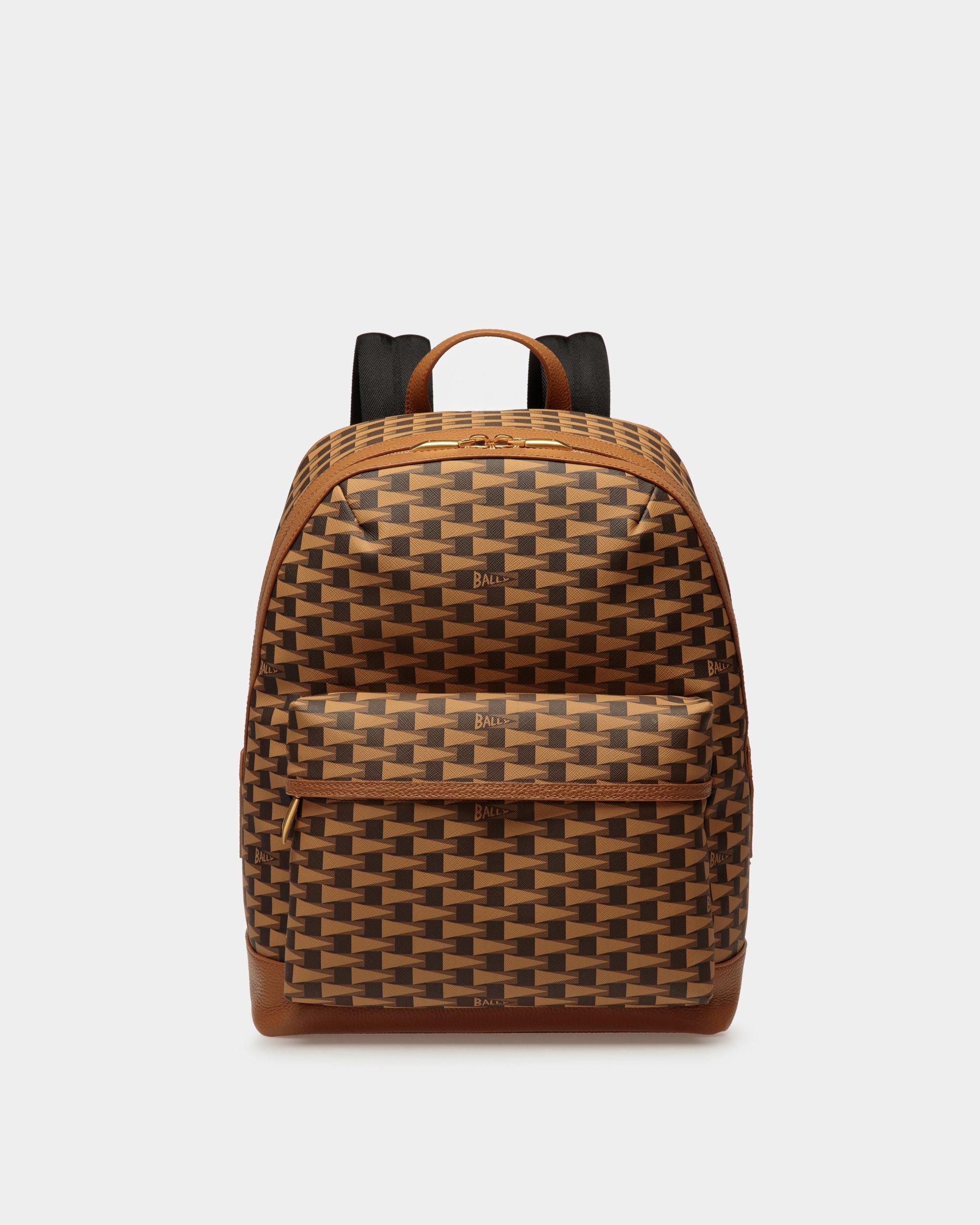 Sac À Dos Pennant TPU Couleur Sable - Homme - Bally - 01