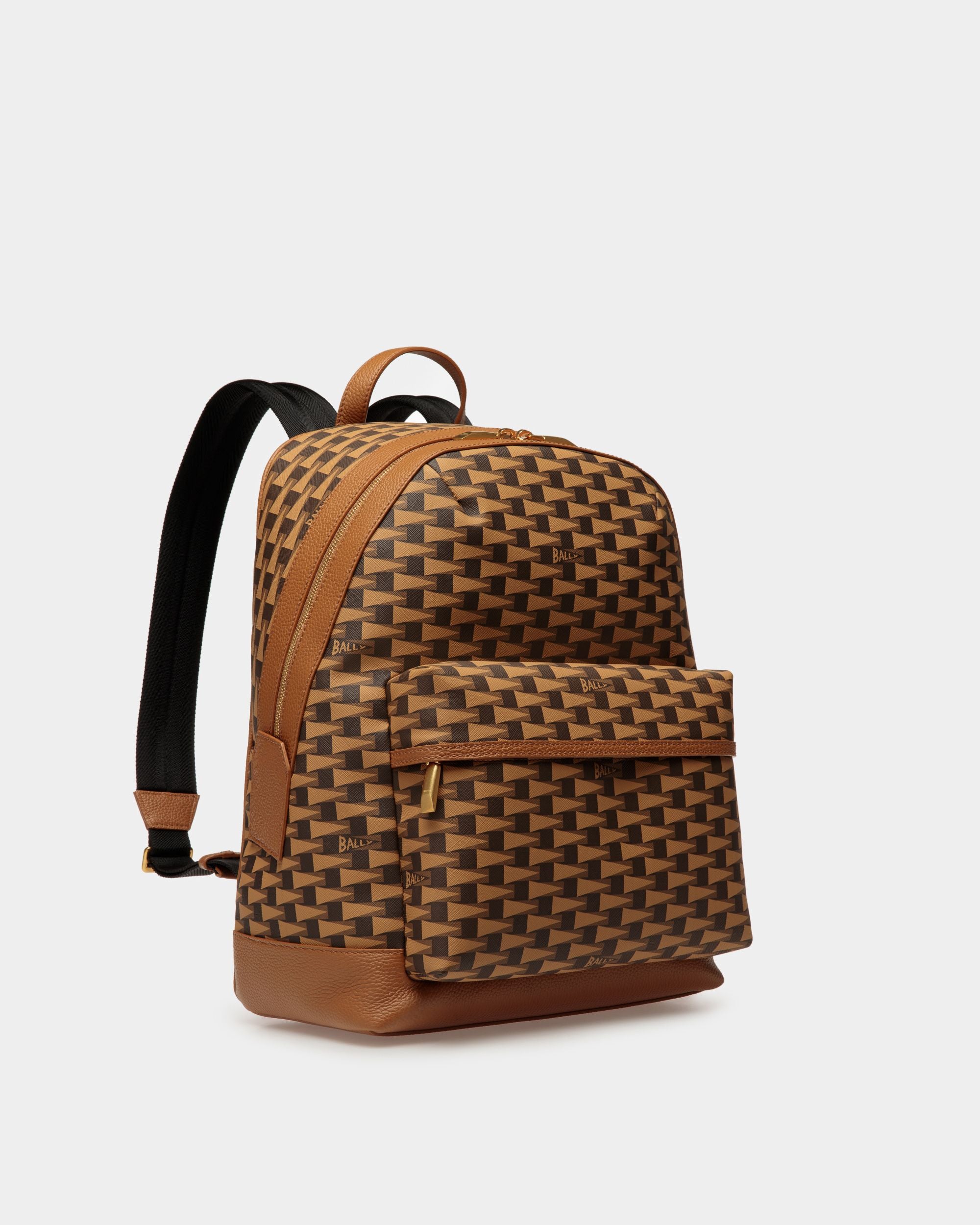 Sac À Dos Pennant TPU Couleur Sable - Homme - Bally - 04