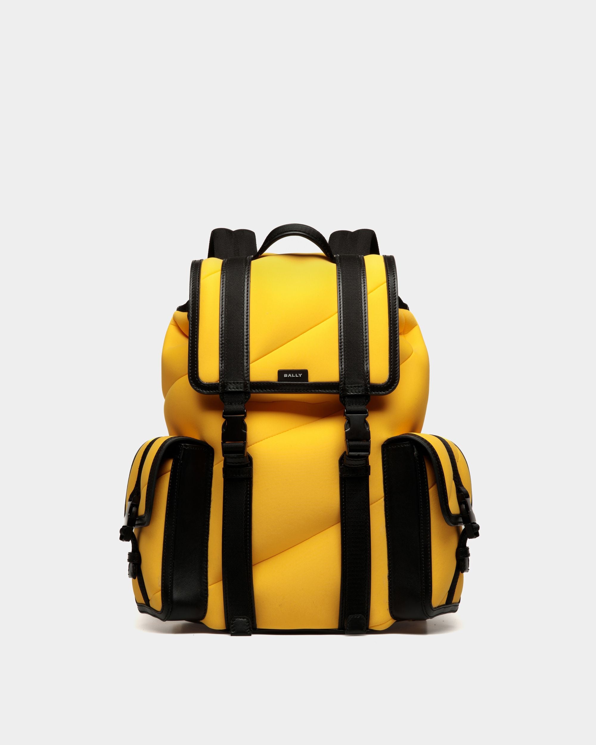 Sac À Dos Mountain En Néoprène Jaune - Homme - Bally - 01