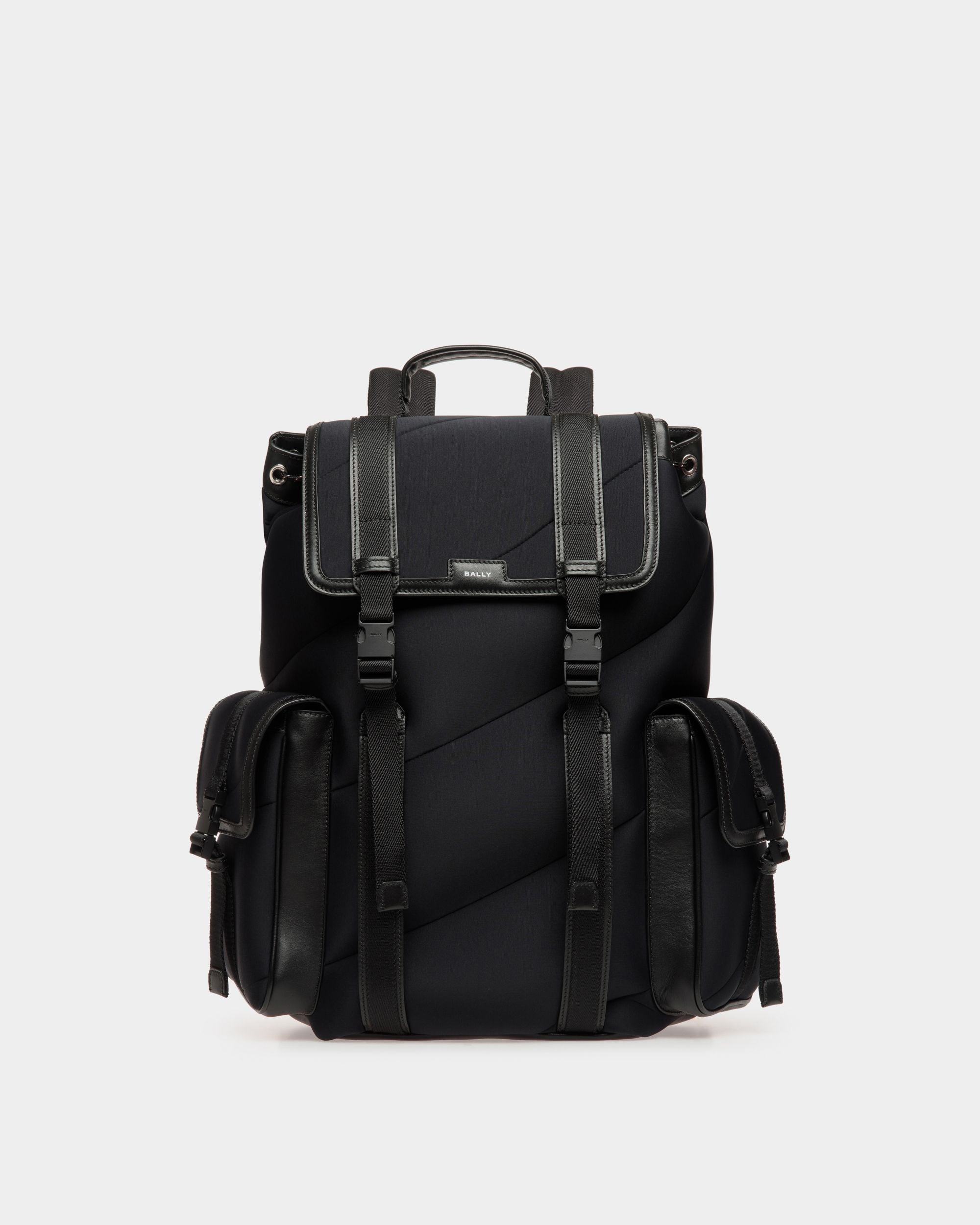 Sac À Dos Mountain En Néoprène Noir - Homme - Bally - 01