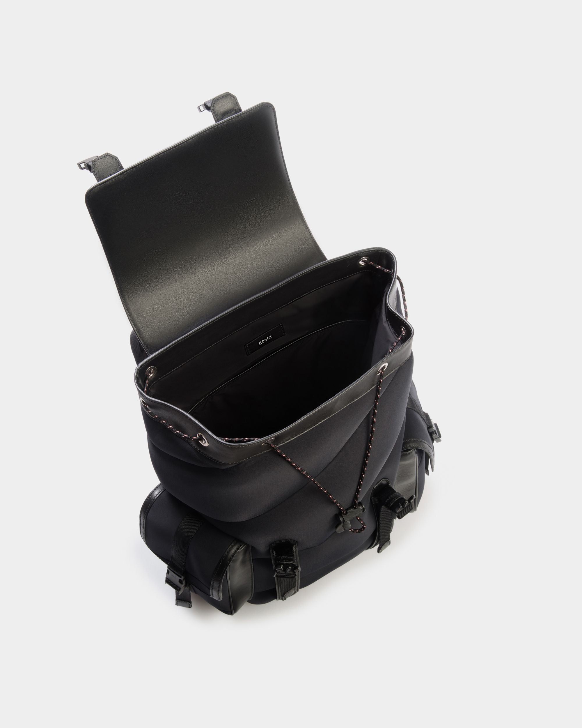 Sac À Dos Mountain En Néoprène Noir - Homme - Bally - 04