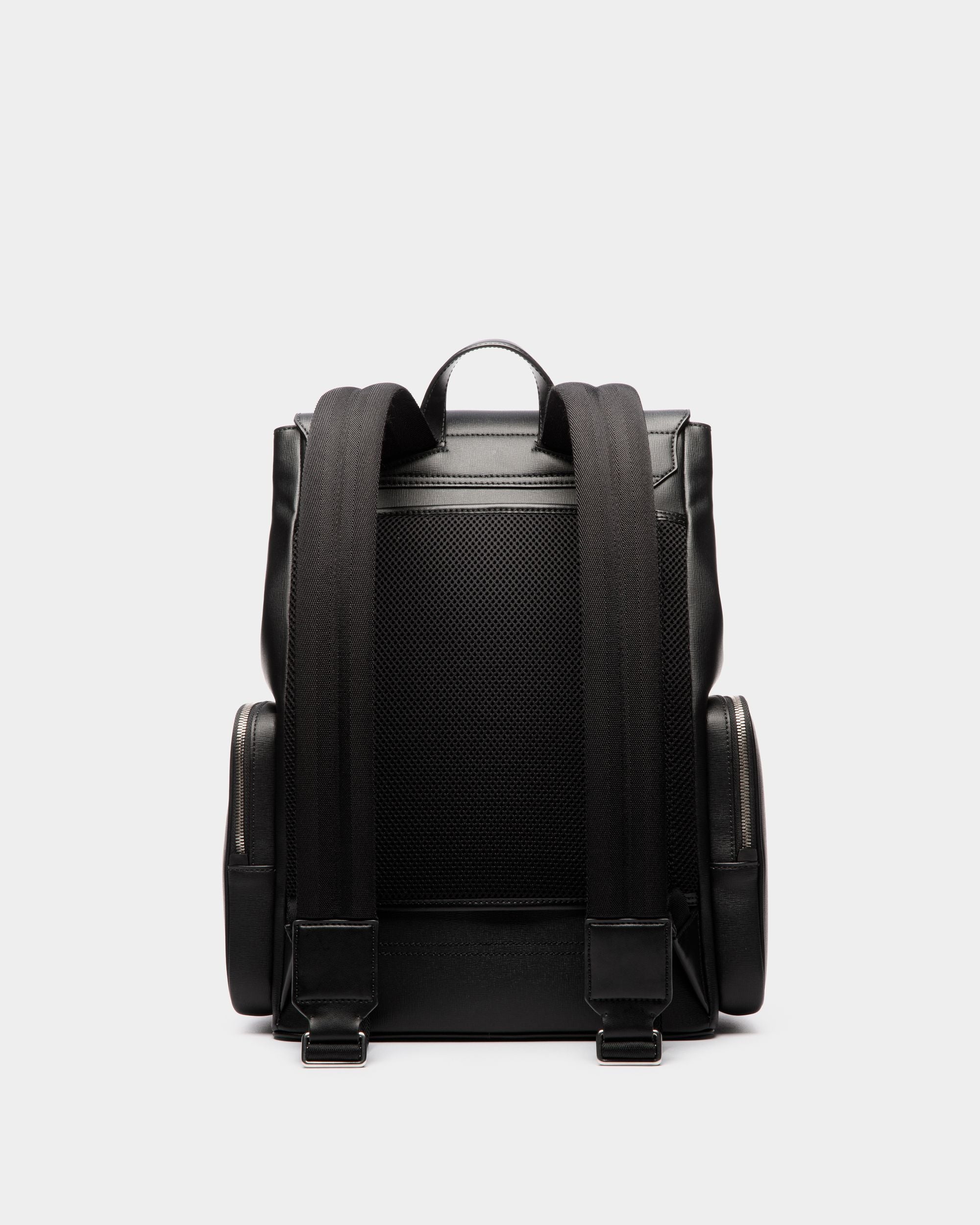 Mythos Rucksack Aus Recyceltem Leder In Schwarz - Herren - Bally - 02