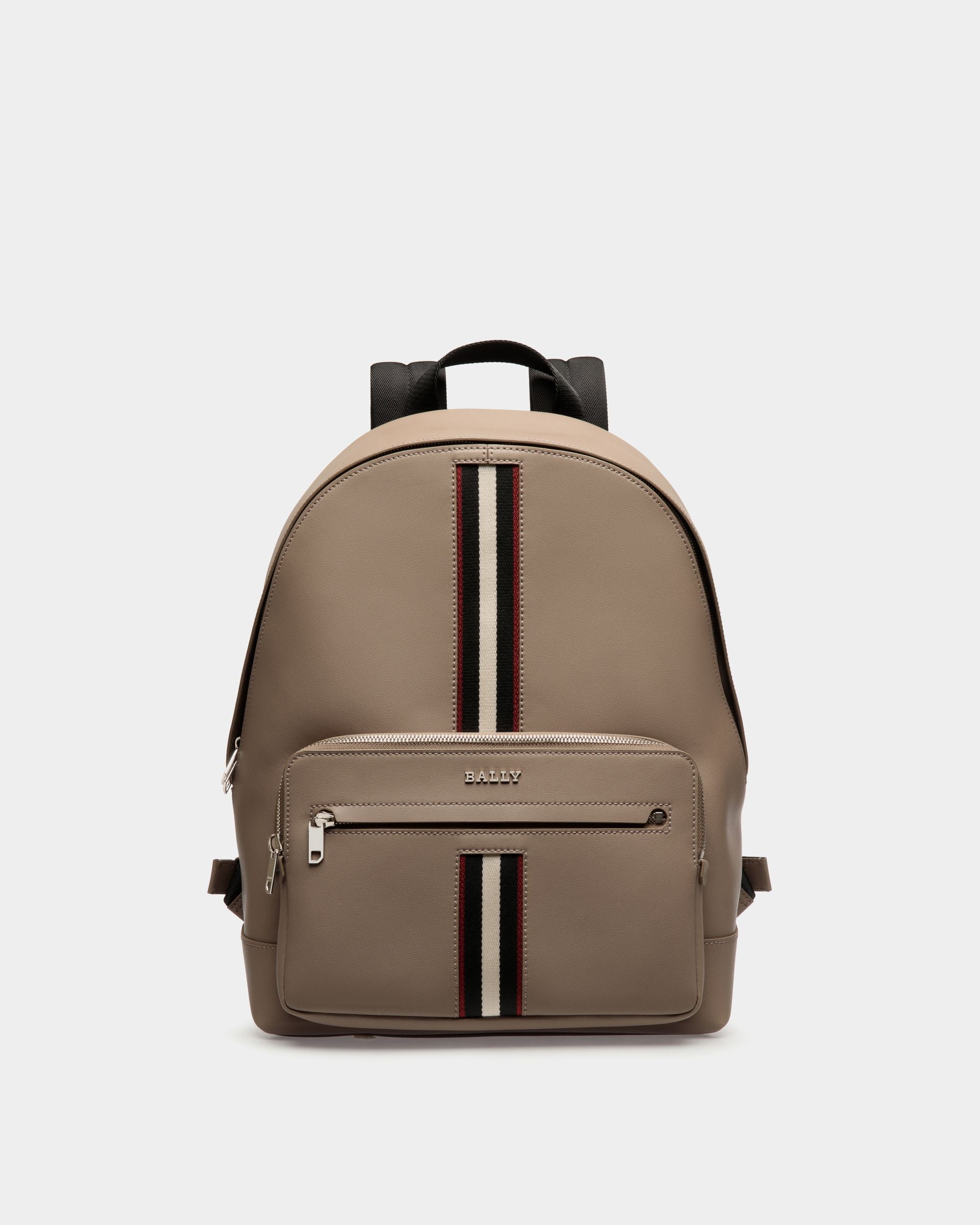 Backpack In Brown  Leather - Herren - Bally - 01