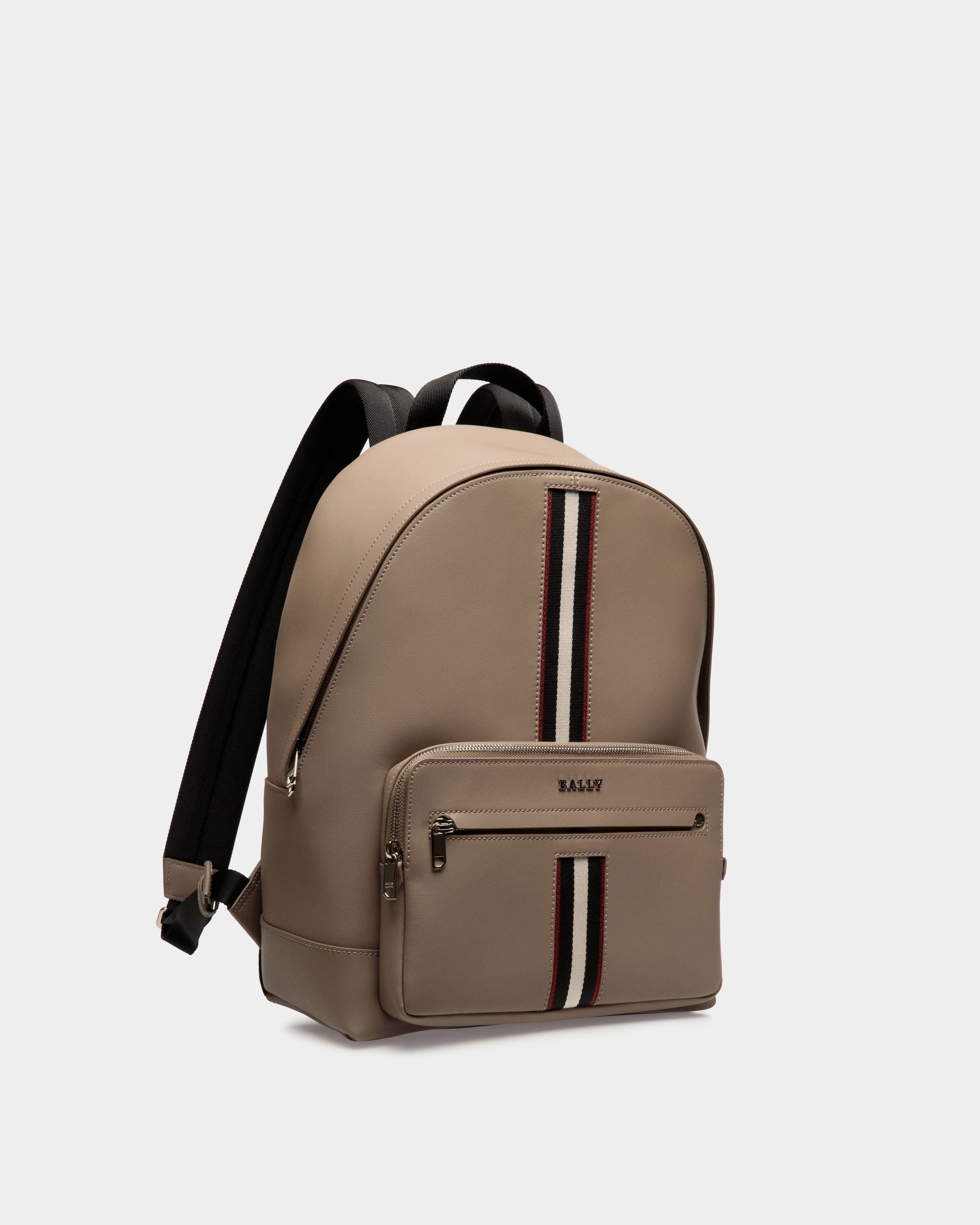 Backpack In Brown  Leather - Herren - Bally - 03