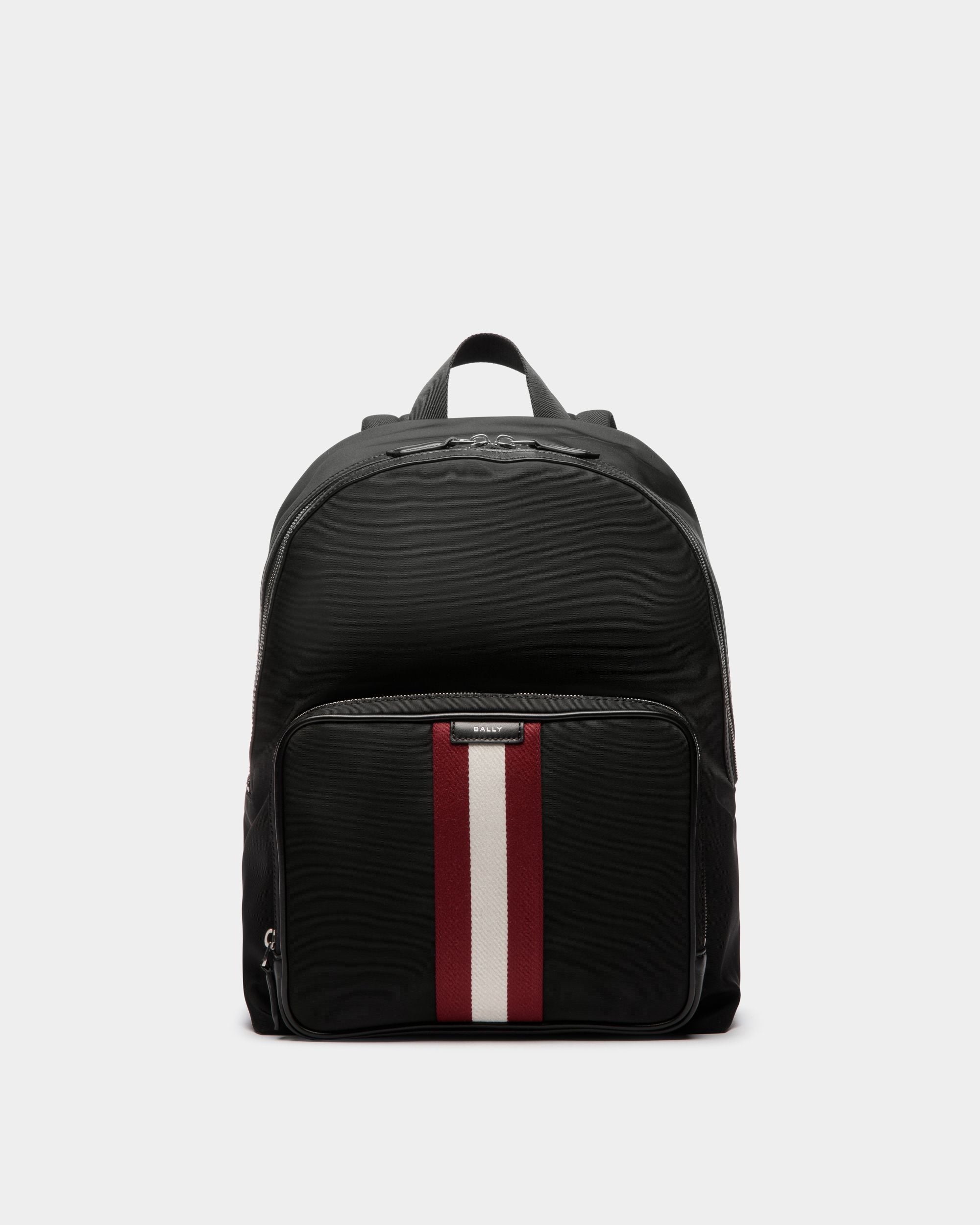 Zaino Code In Nylon Nero - Uomo - Bally - 01
