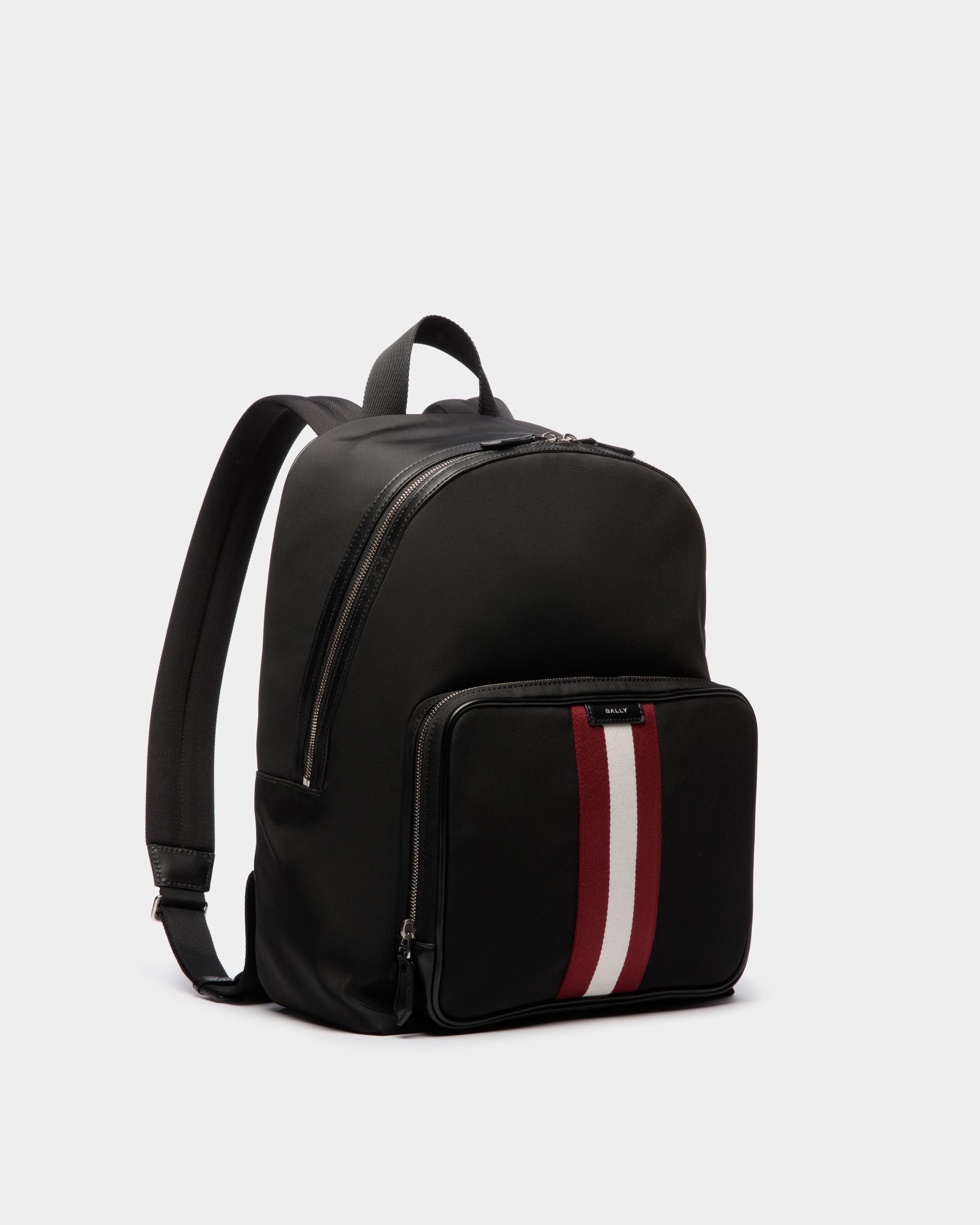 Zaino Code In Nylon Nero - Uomo - Bally - 04