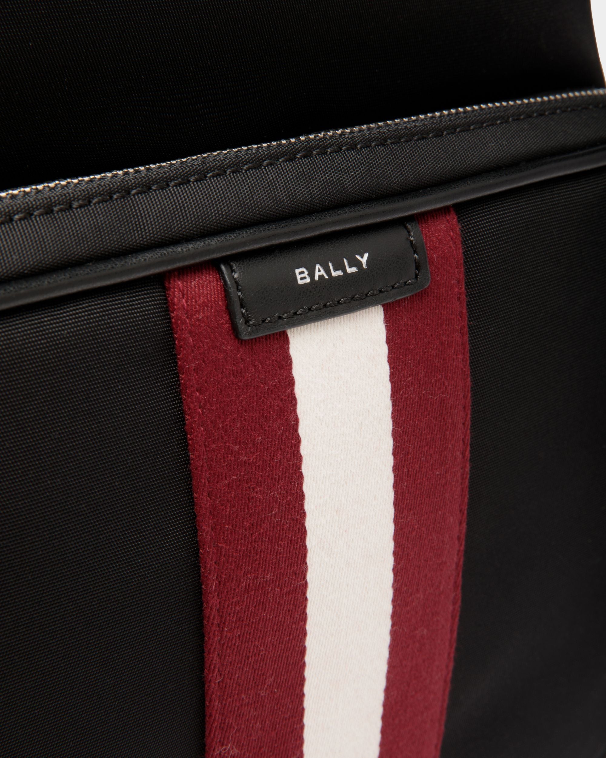 Zaino Code In Nylon Nero - Uomo - Bally - 05