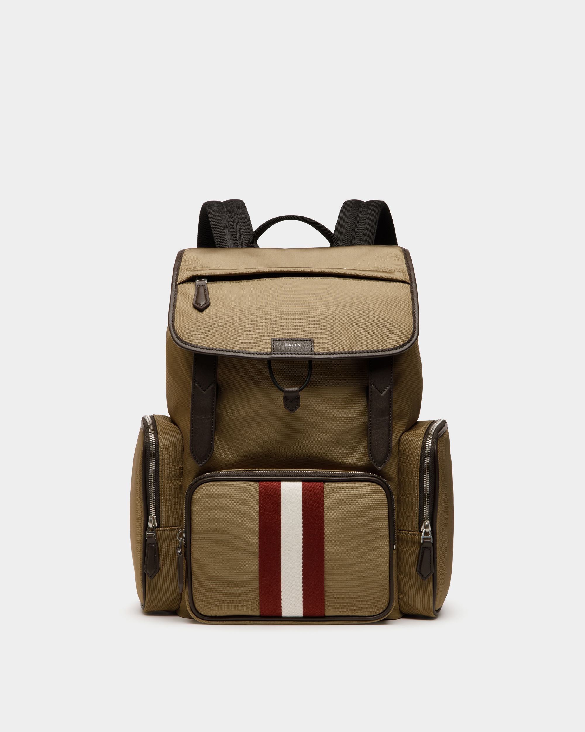 Code Rucksack Aus Nylon In Camel - Herren - Bally - 01