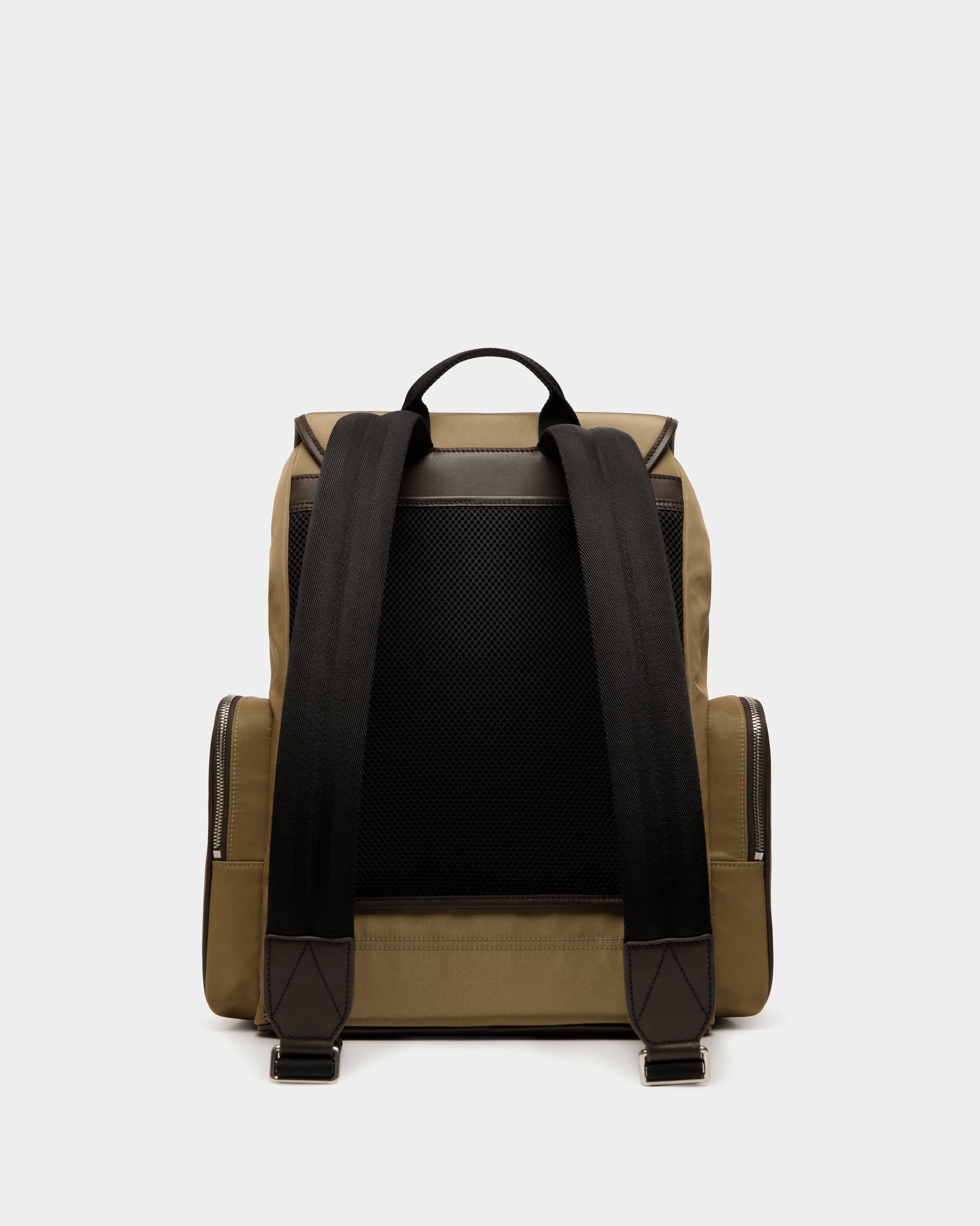 Code Rucksack Aus Nylon In Camel - Homme - Bally - 02