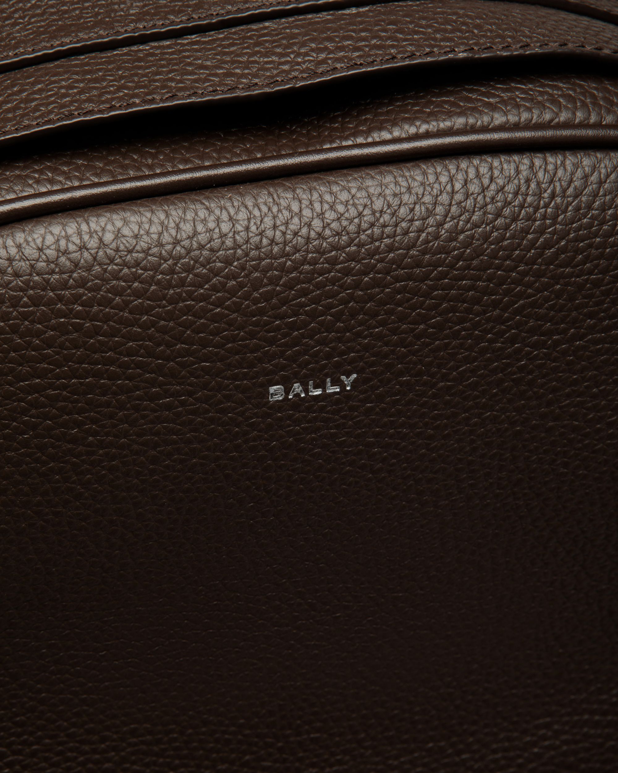 Oeden Rucksack Aus Leder In Ebenholzschwarz - Herren - Bally - 05