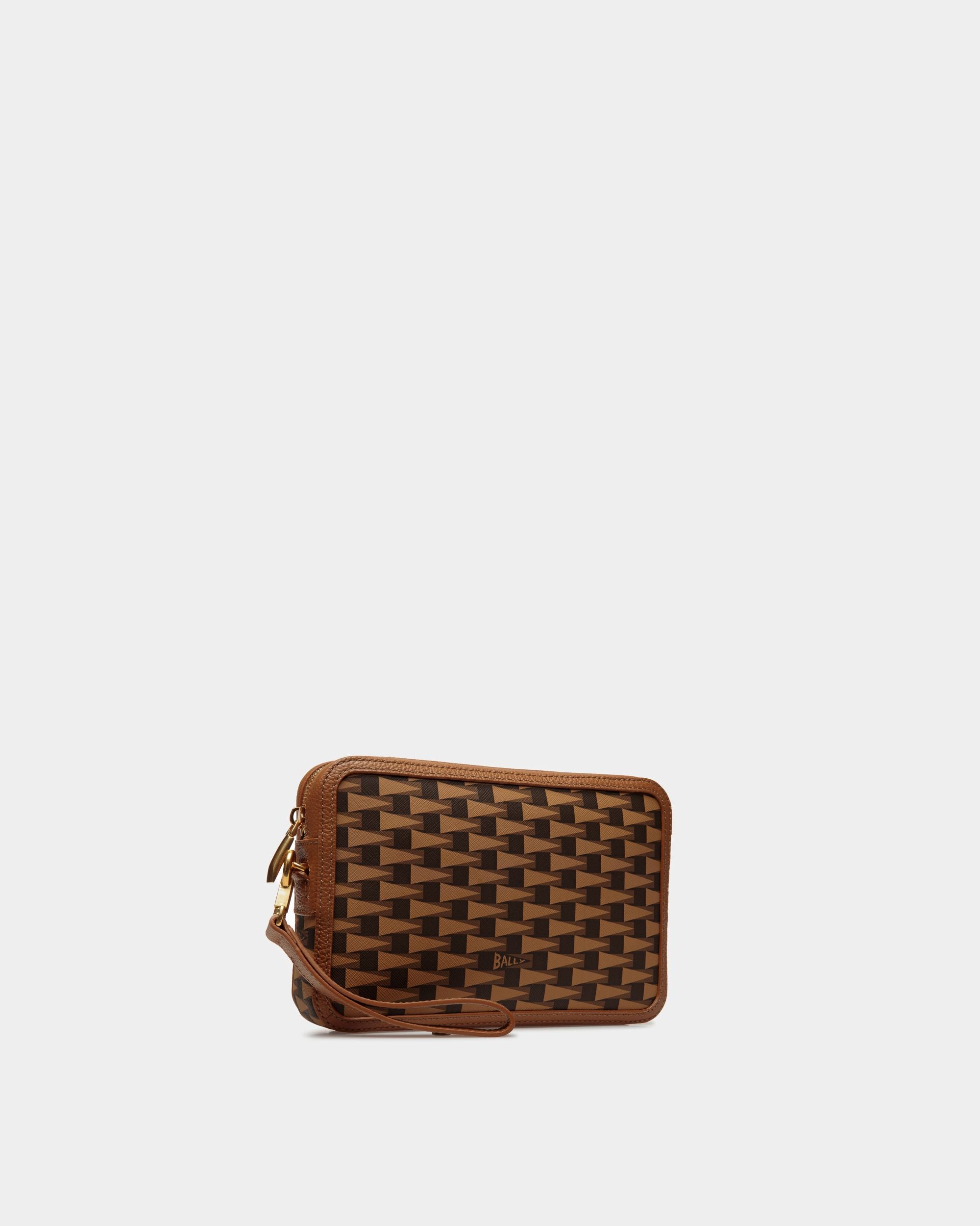 Pennant Clutch In Desert TPU - Men's - Bally - 04