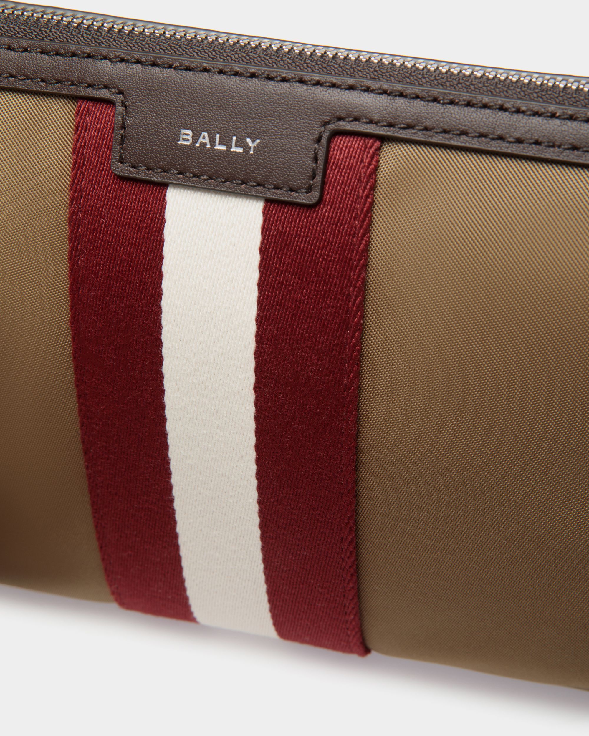 Bustina Code In Nylon Color Cammello - Uomo - Bally - 02