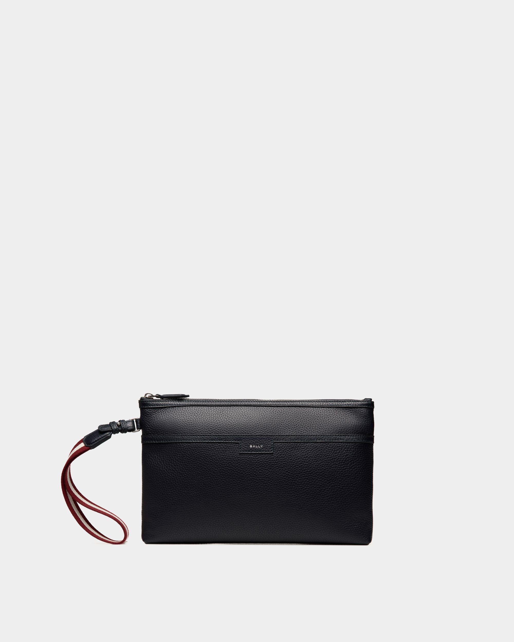 Code Pochette Aus Leder In Navy Blue - Herren - Bally - 01