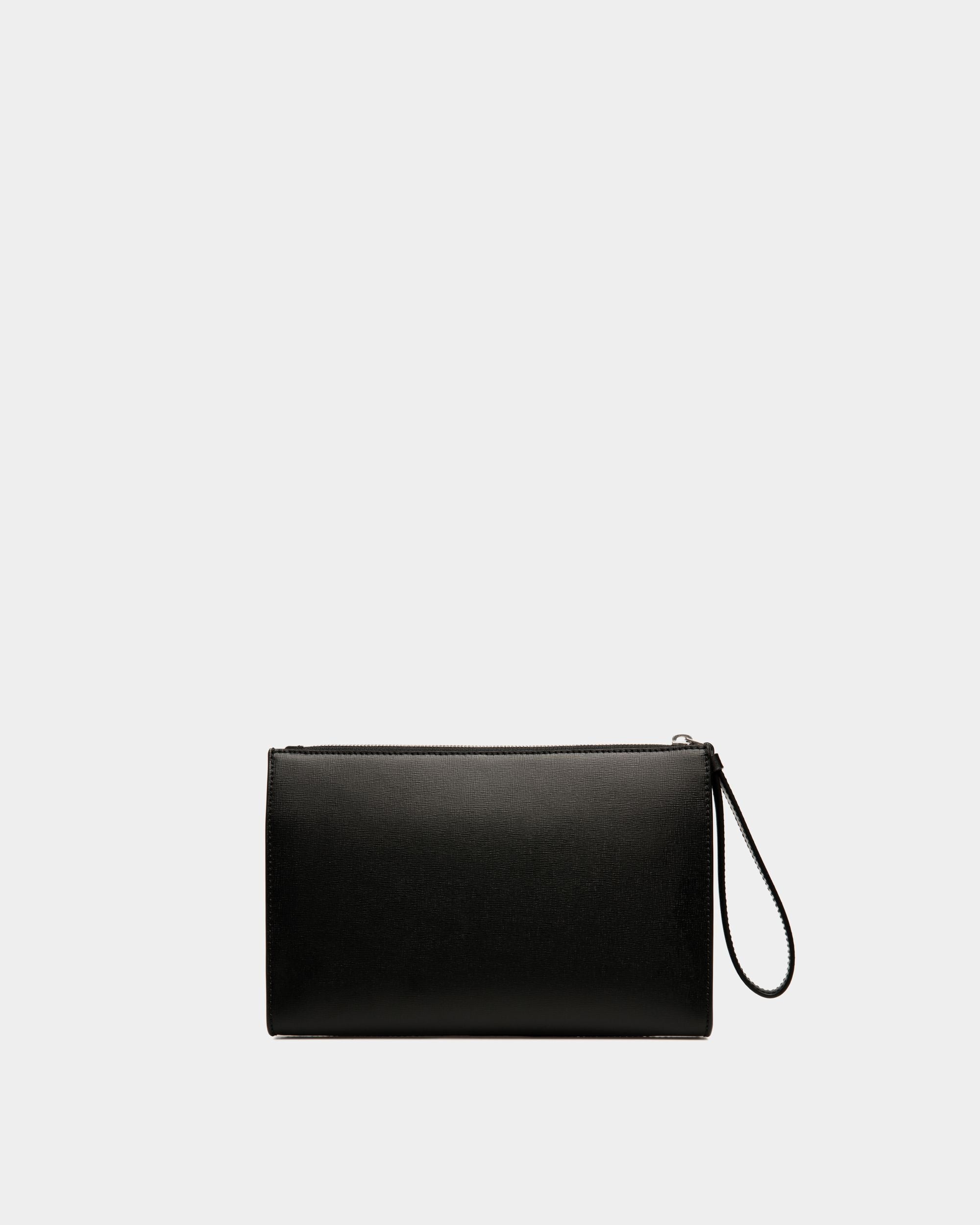 Mythos Pochette Aus Recyceltem Leder In Schwarz - Herren - Bally - 03