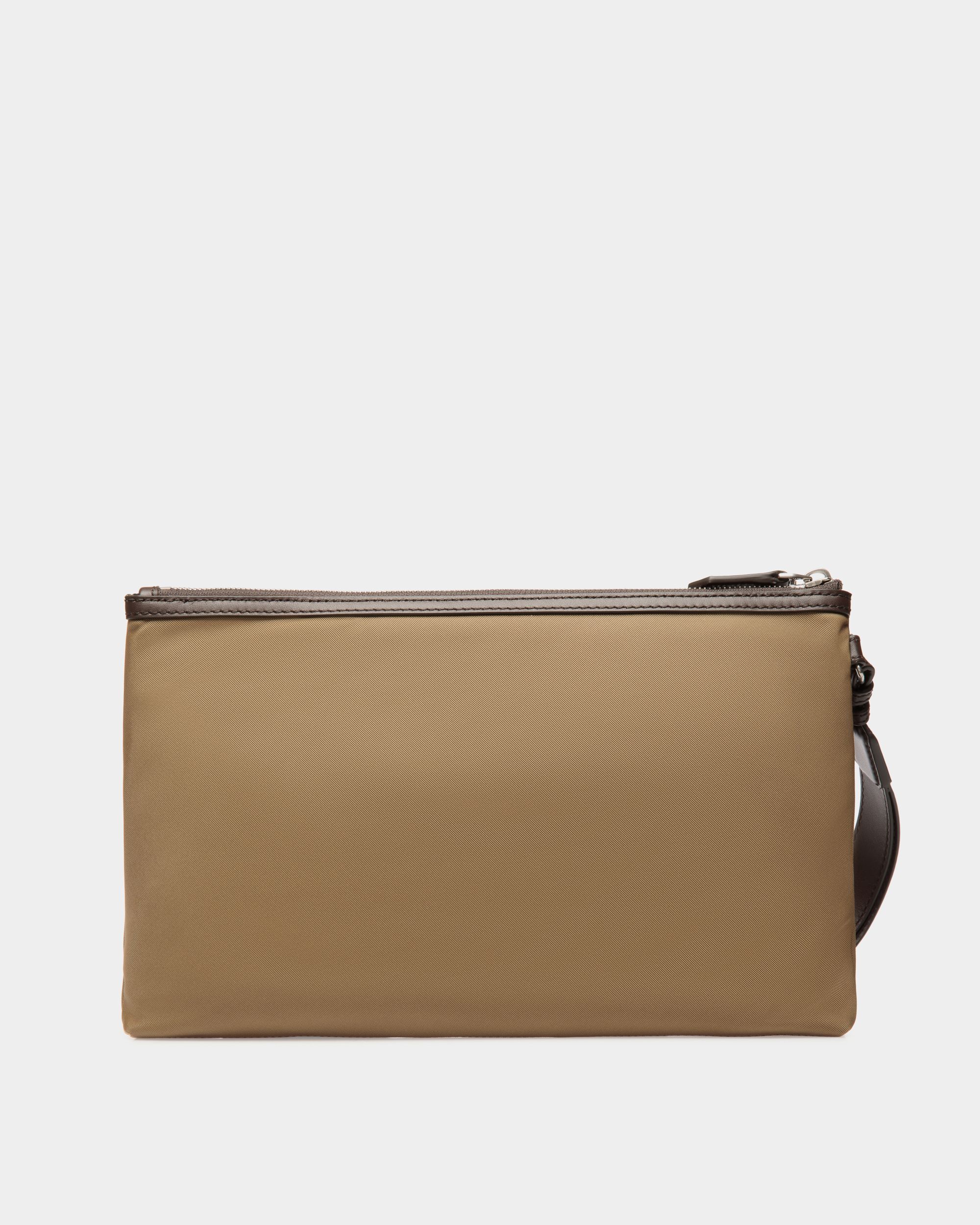 Bustina Code In Nylon Color Cammello - Uomo - Bally - 03