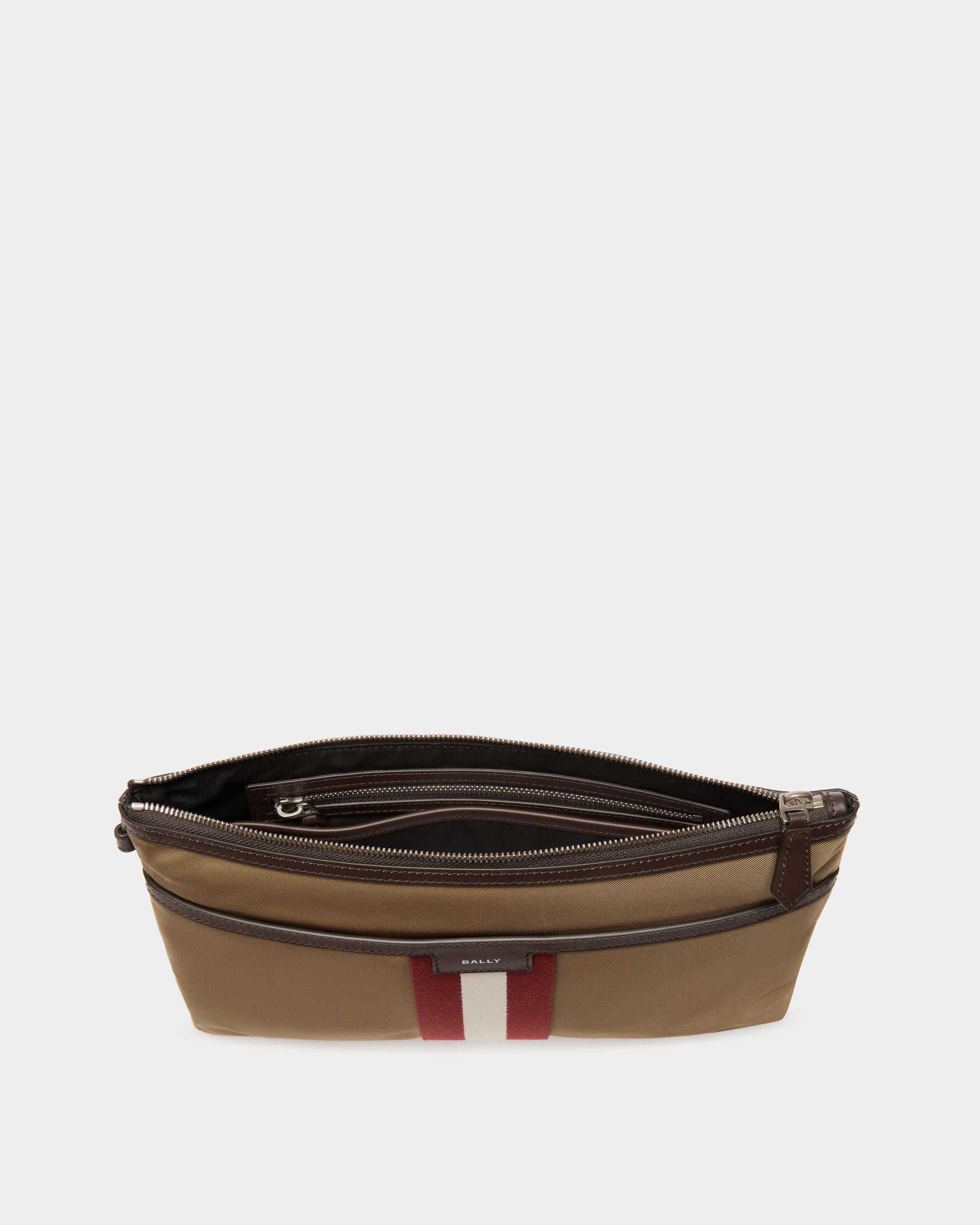 Bustina Code In Nylon Color Cammello - Uomo - Bally - 05