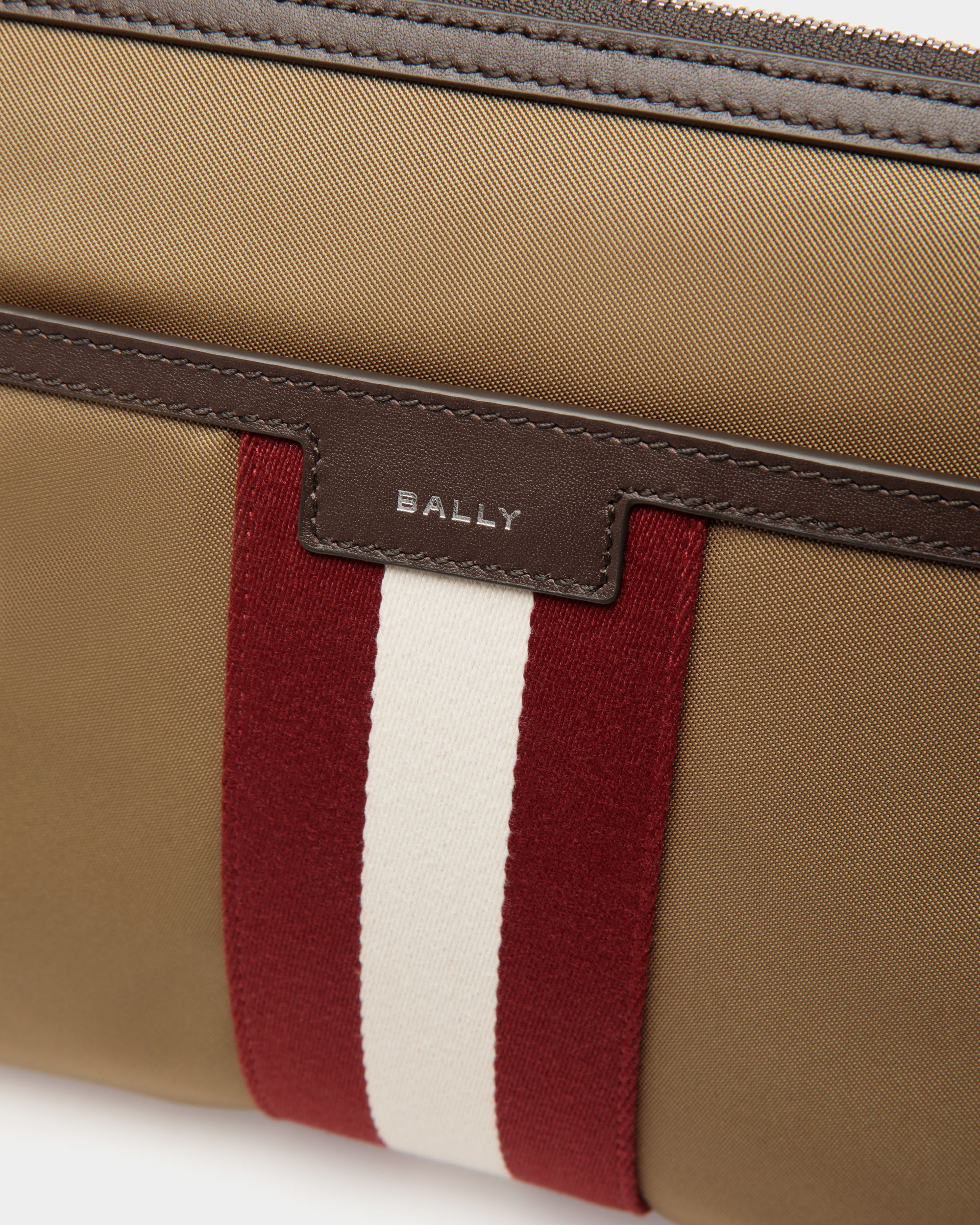 Bustina Code In Nylon Color Cammello - Uomo - Bally - 06