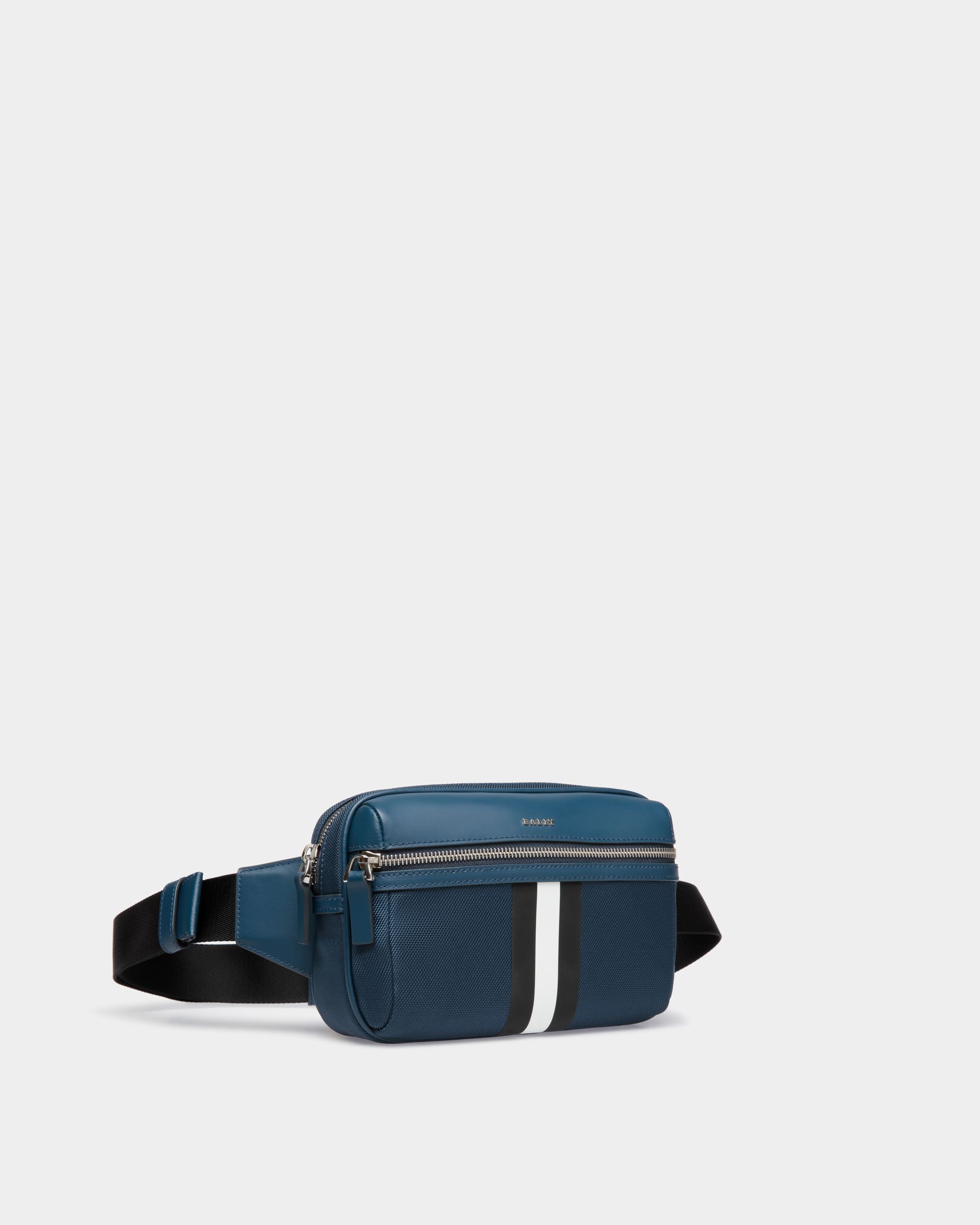 Gürteltasche Aus Blauem Stoff - Herren - Bally - 03