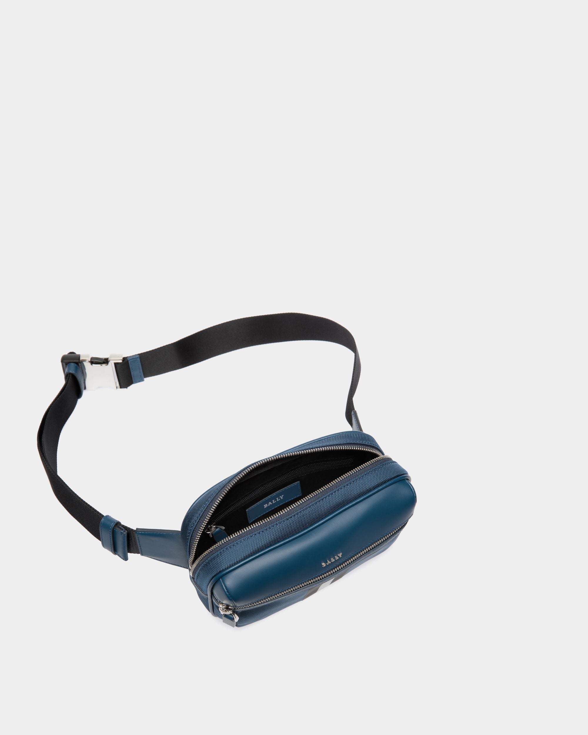 Gürteltasche Aus Blauem Stoff - Herren - Bally - 04