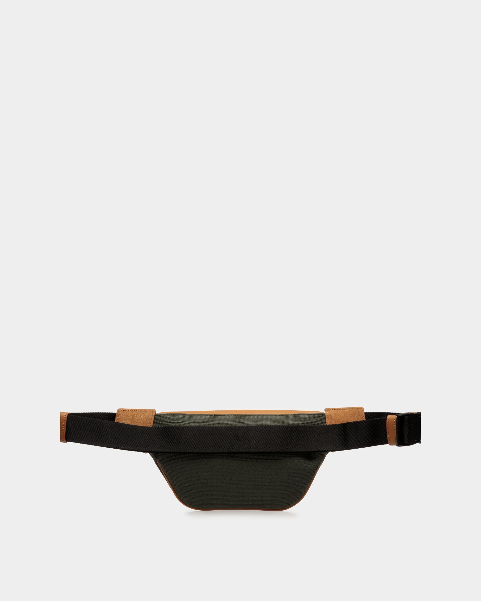 Marsupio Ribbon In Tessuto Nero E Verde - Uomo - Bally - 02