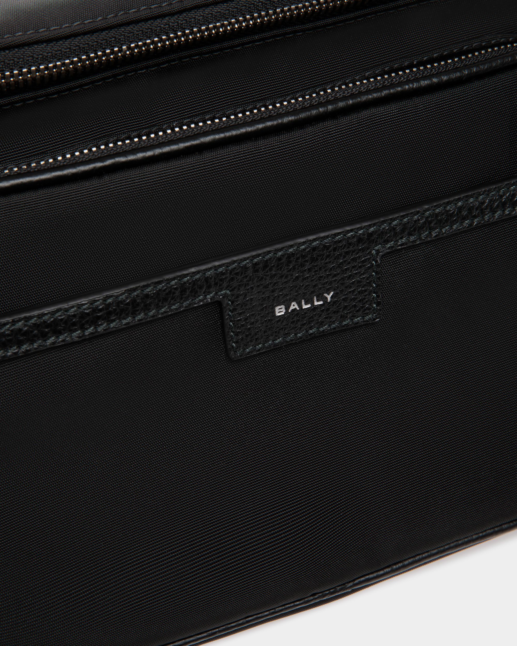 Sac Banane Code En Nylon Noir - Homme - Bally - 04