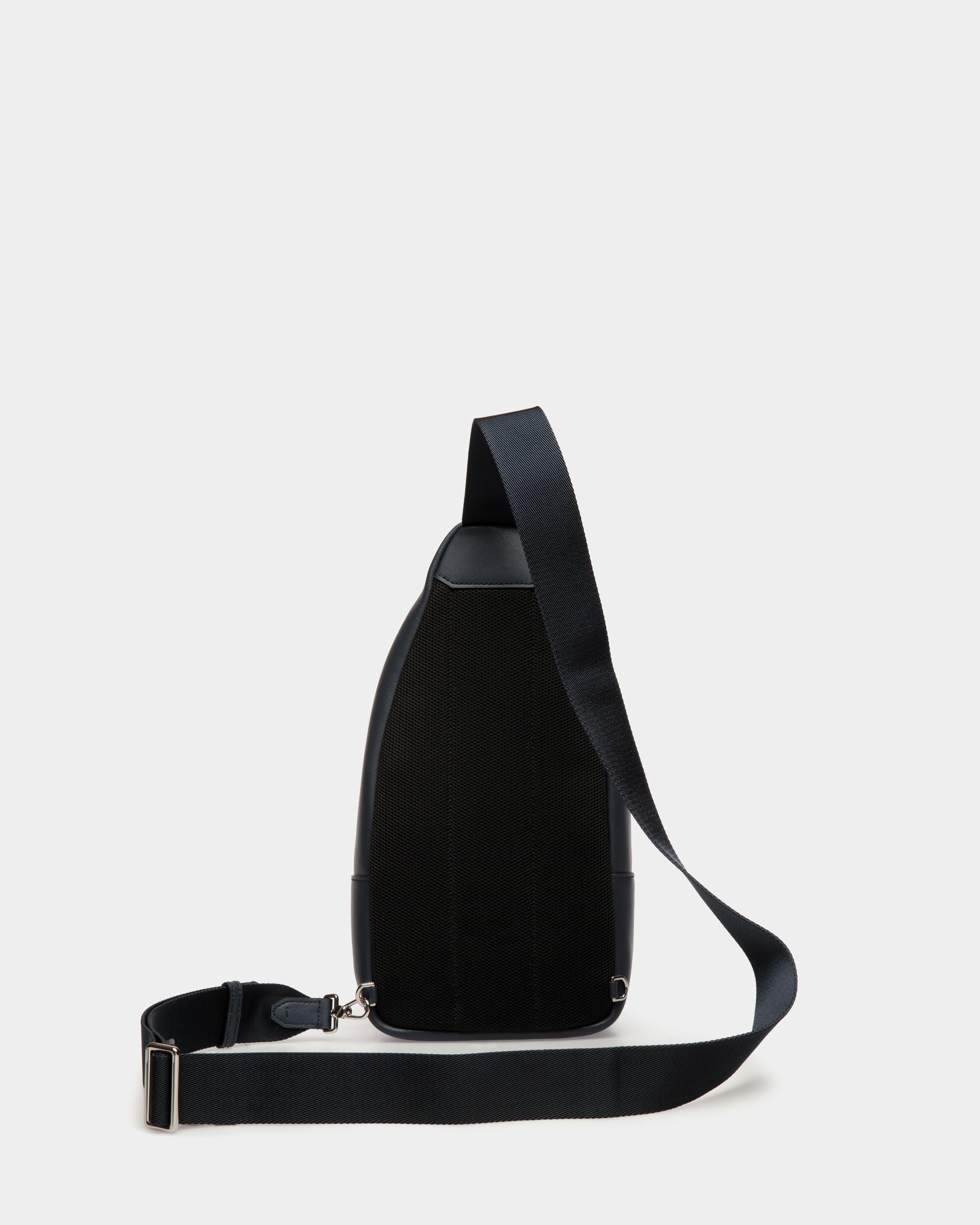 Sling Bag In Blue  Leather - Herren - Bally - 02