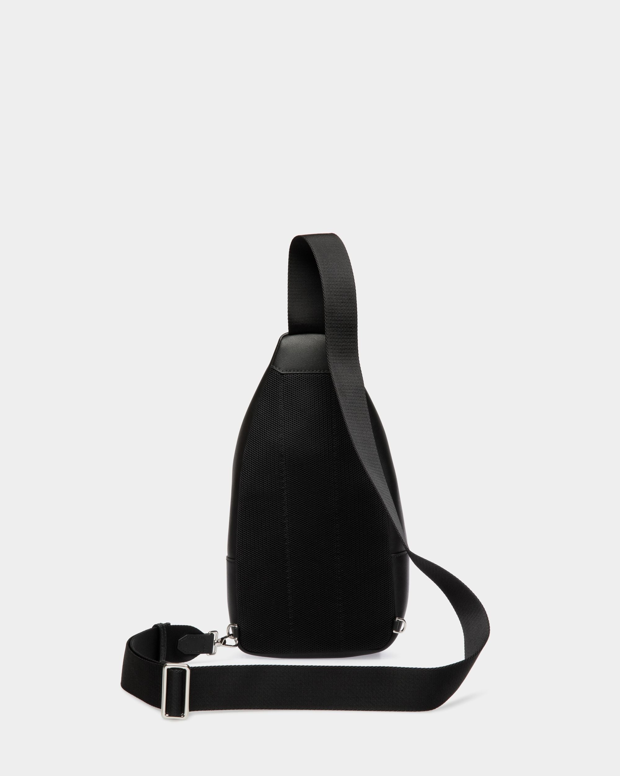 Sling Bag En Cuir Noir - Homme - Bally - 02