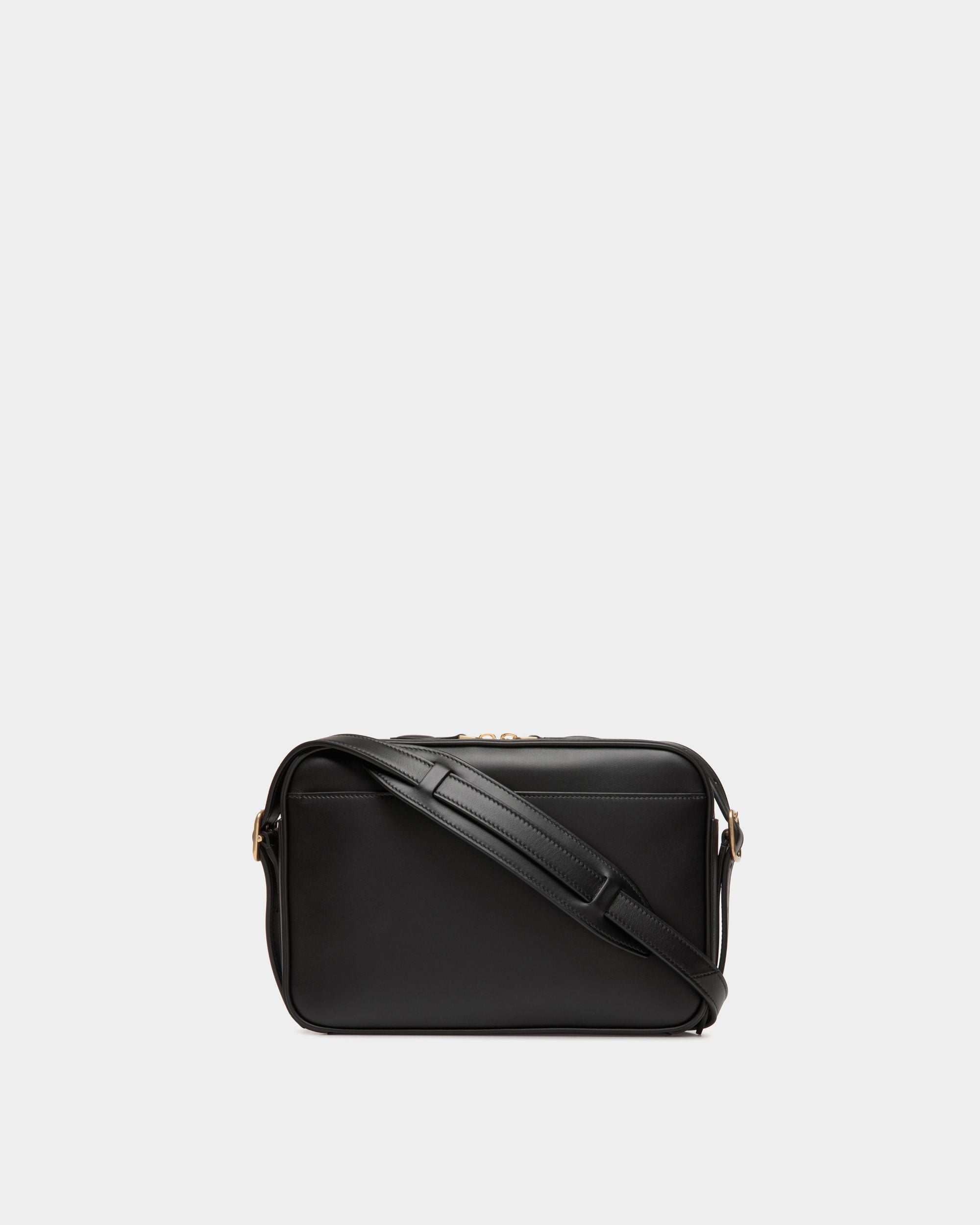 Beckett Crossbody Bag In Black Leather - Men's - Bally - 03